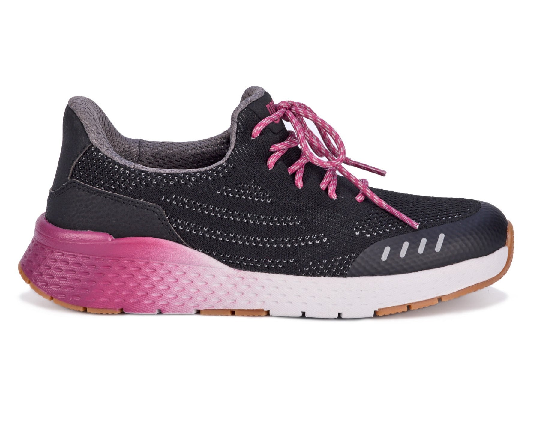Drew Bandit Women's Athletic/Walking Shoe - Black Mesh Combo - Outside View