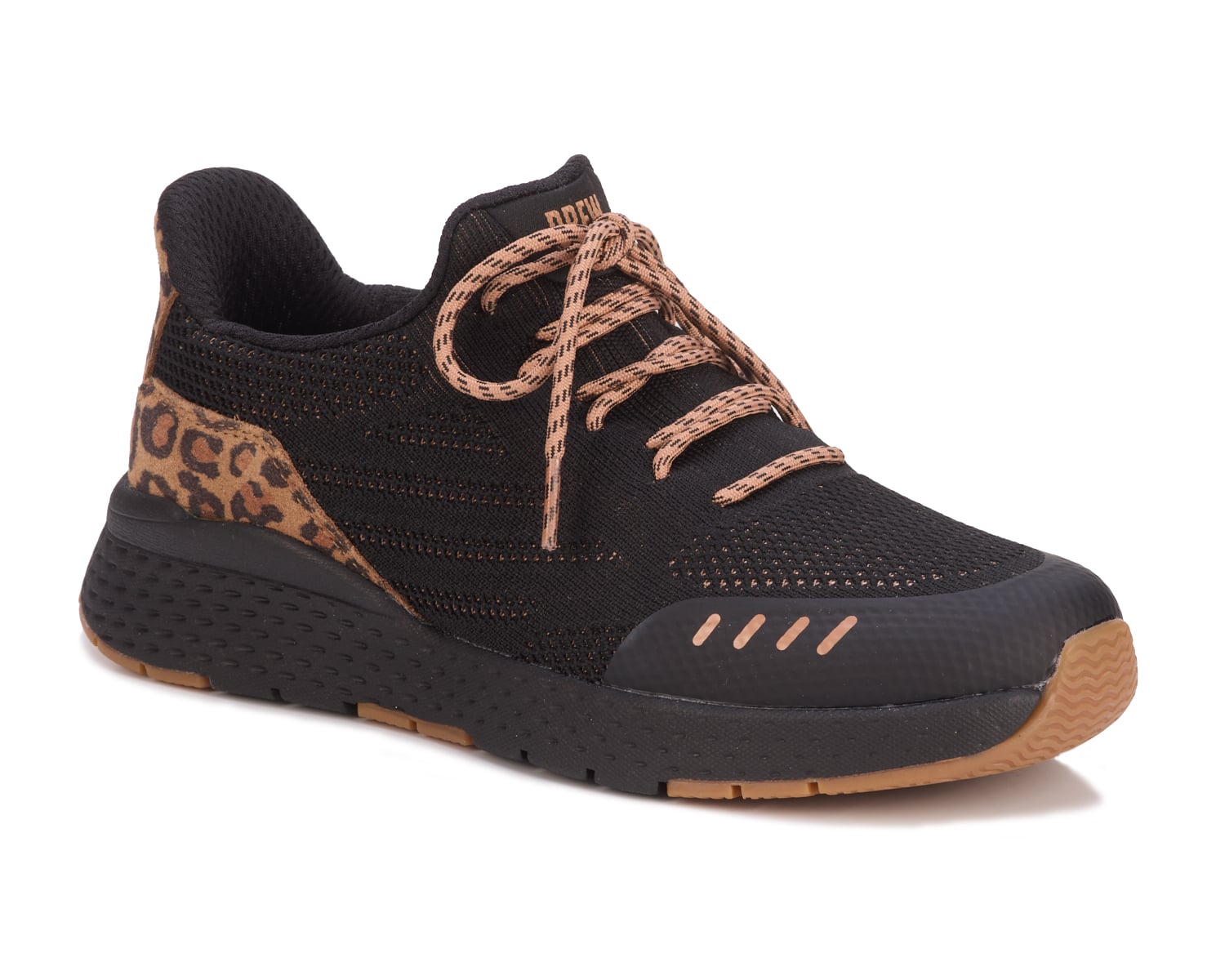 Drew Bandit - Black/Tan Leopard Combo - Back View