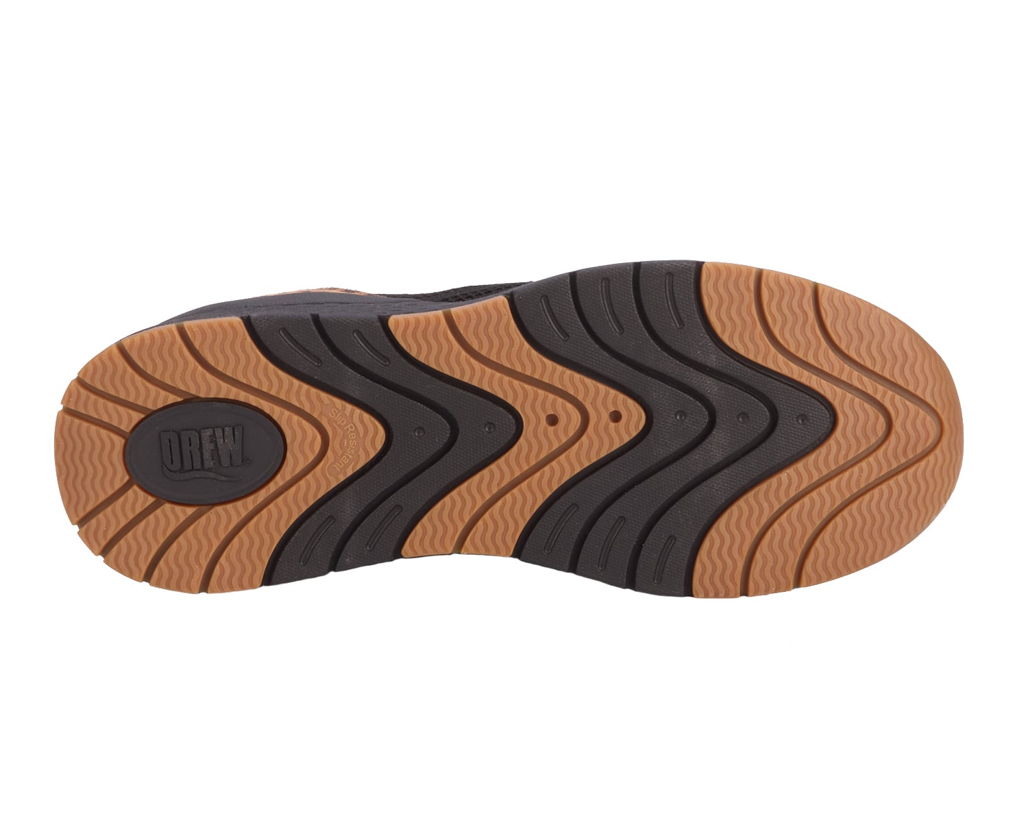 Drew Bandit - Black/Tan Leopard Combo - Top View