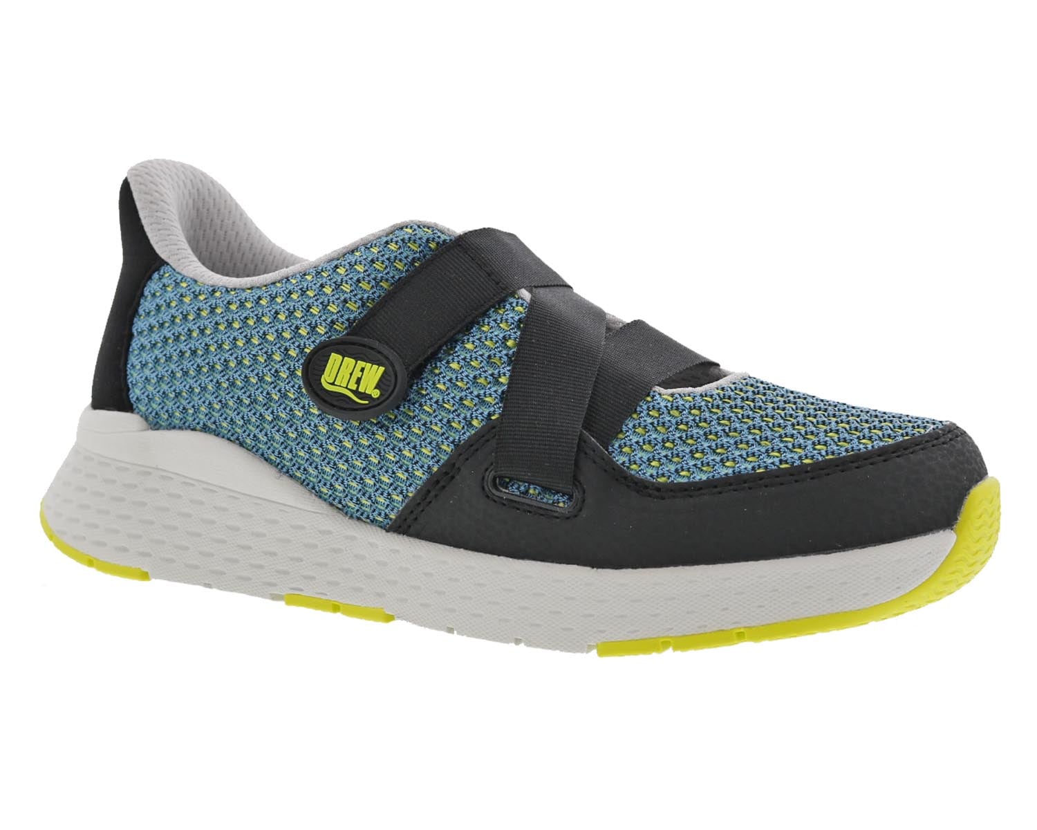 Drew Bayside Women's Sneaker - Teal Mesh Combo - Main View