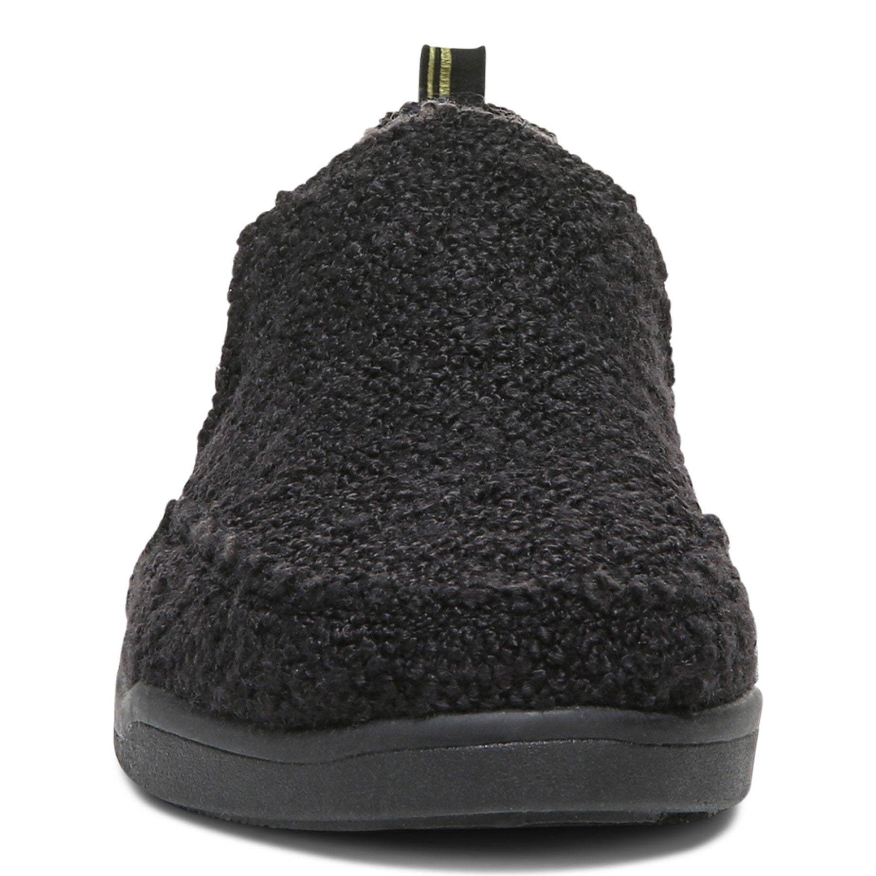 Vionic Malibu Women's Slip-on Comfort Shoe - Black Boucle - Front