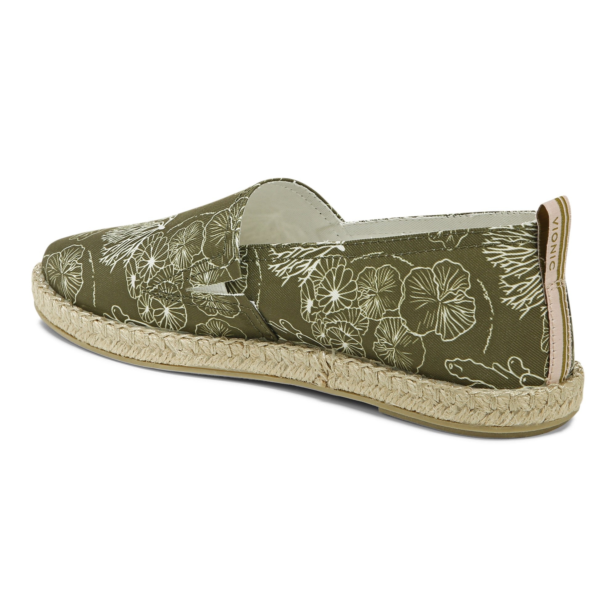 Vionic Laguna Women's Casual Slip-on Loafer - Seaweed - Back angle