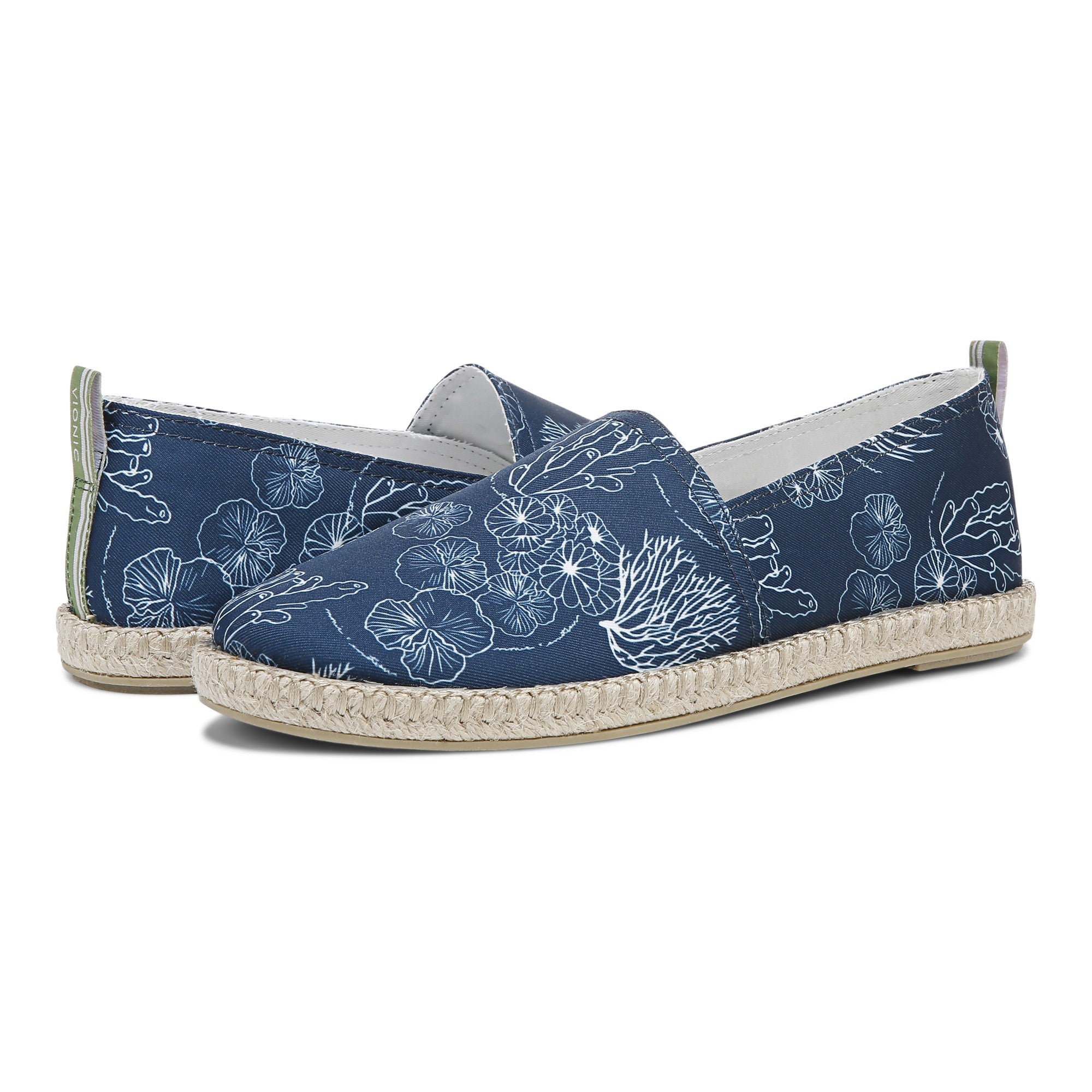 Vionic Laguna Women's Casual Slip-on Loafer - Ocean - pair left angle