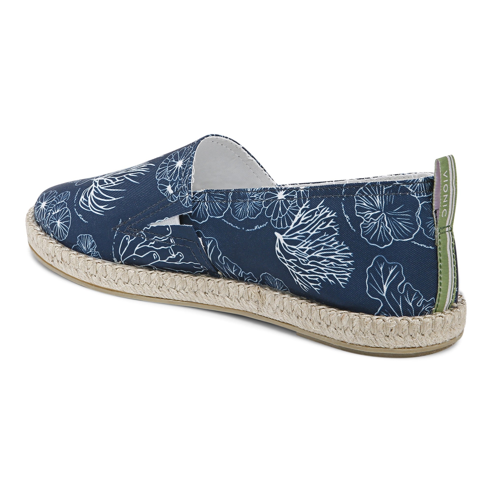 Vionic Laguna Women's Casual Slip-on Loafer - Ocean - Back angle