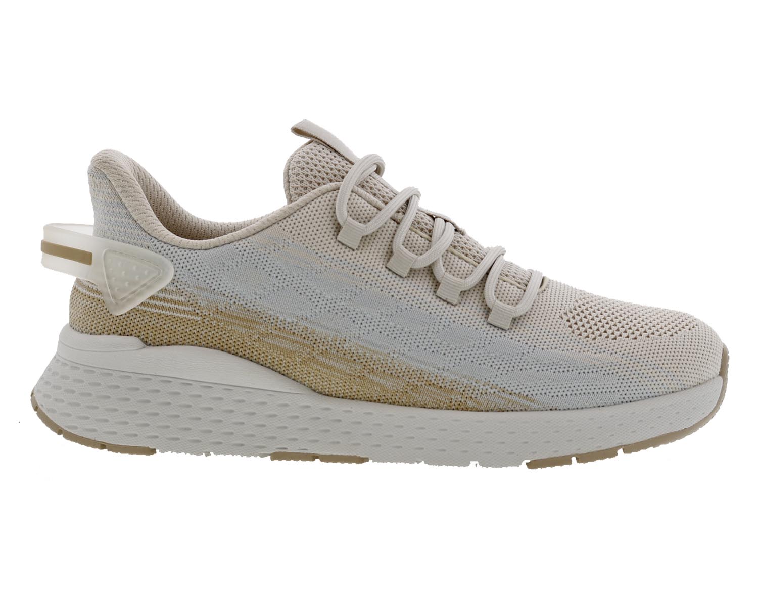 Drew Bestie Women's Walking Shoe - Taupe Mesh Combo - Outside View