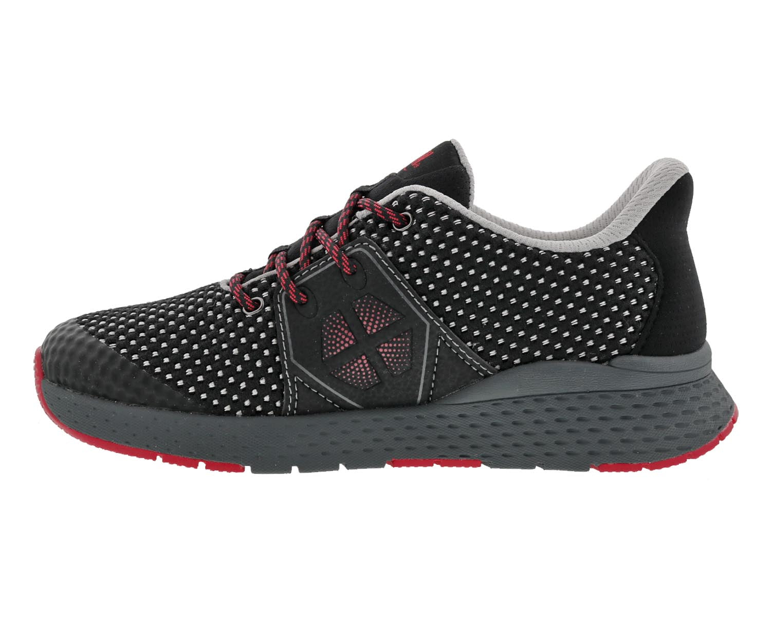 Drew Blondie Women's Athletic Shoes - Black Mesh Combo - Inside View
