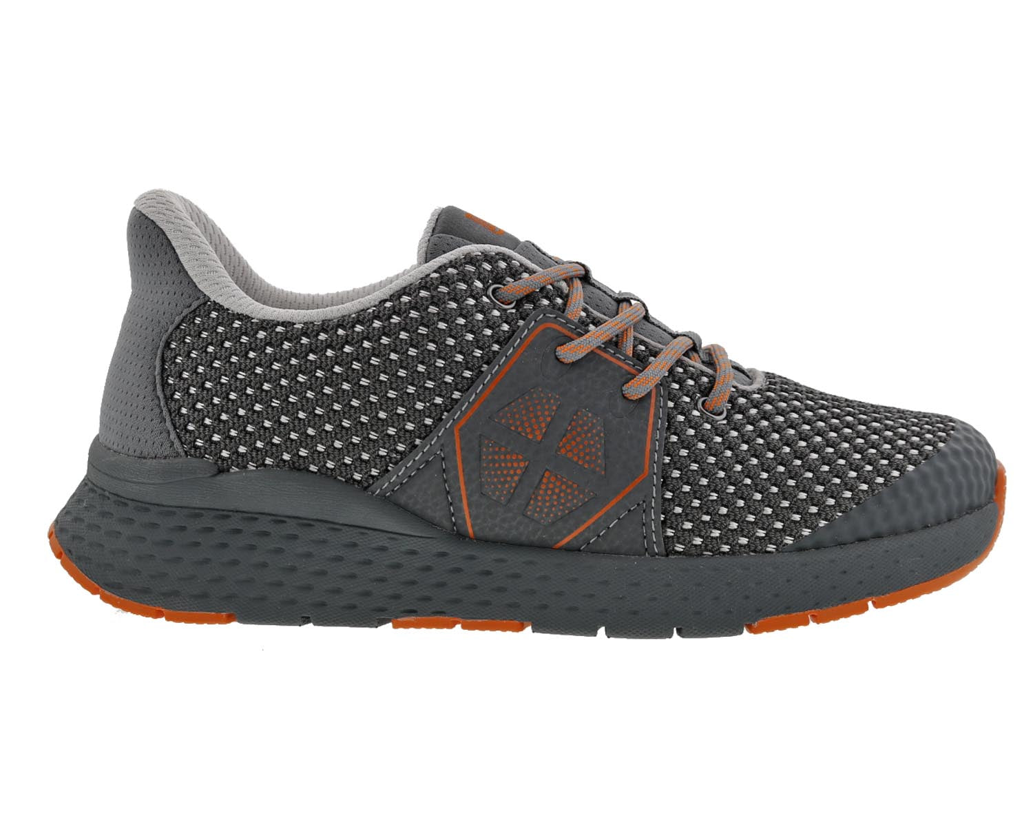 Drew Blondie Women's Athletic Shoes - Grey Mesh Combo - Outside View