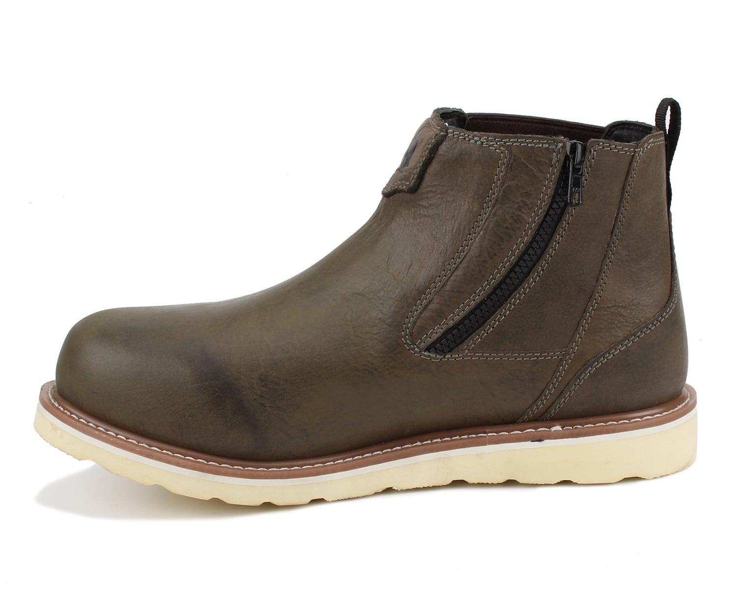 Drew Boston - Rust Leather - Inside View
