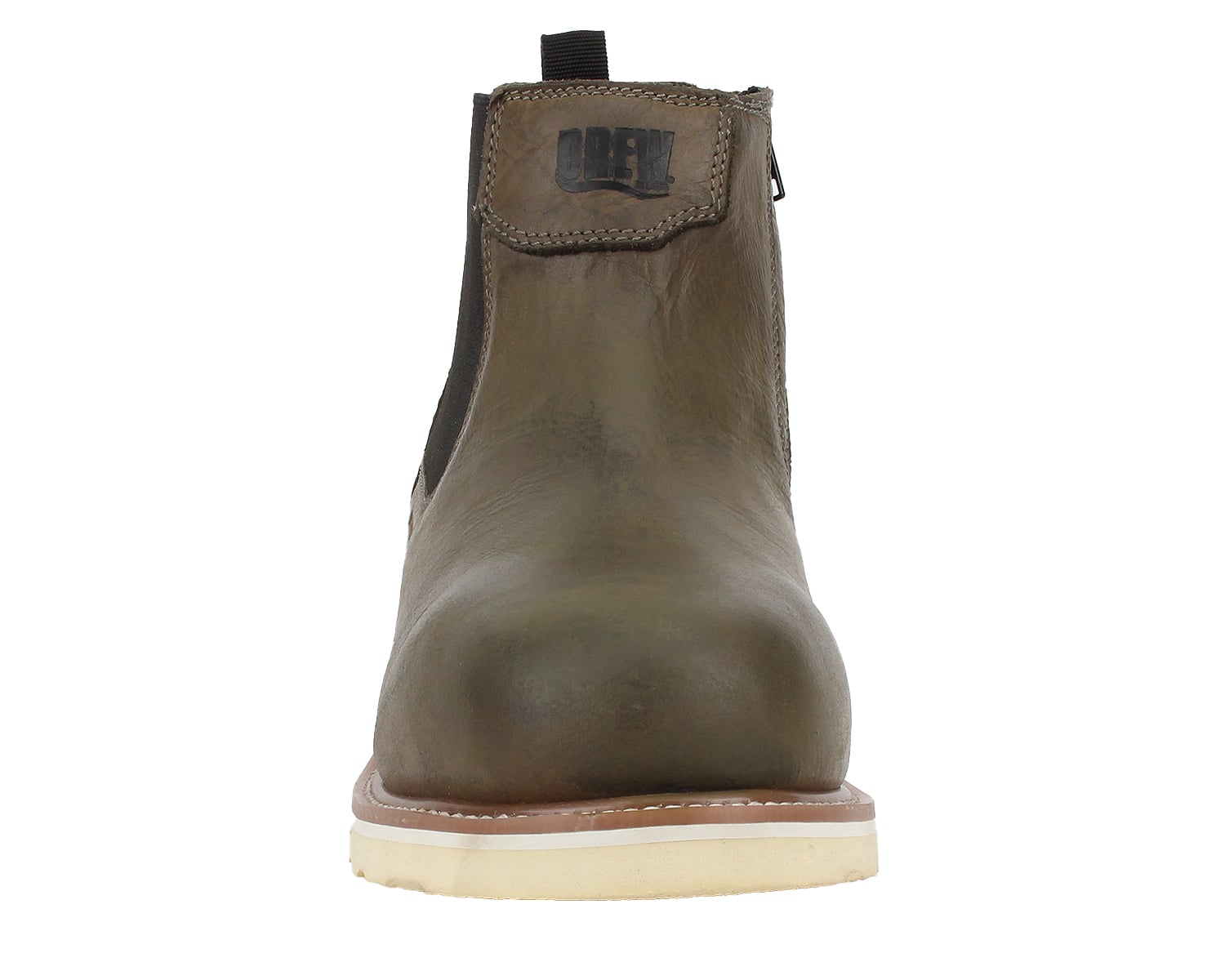 Drew Boston - Rust Leather - Front View