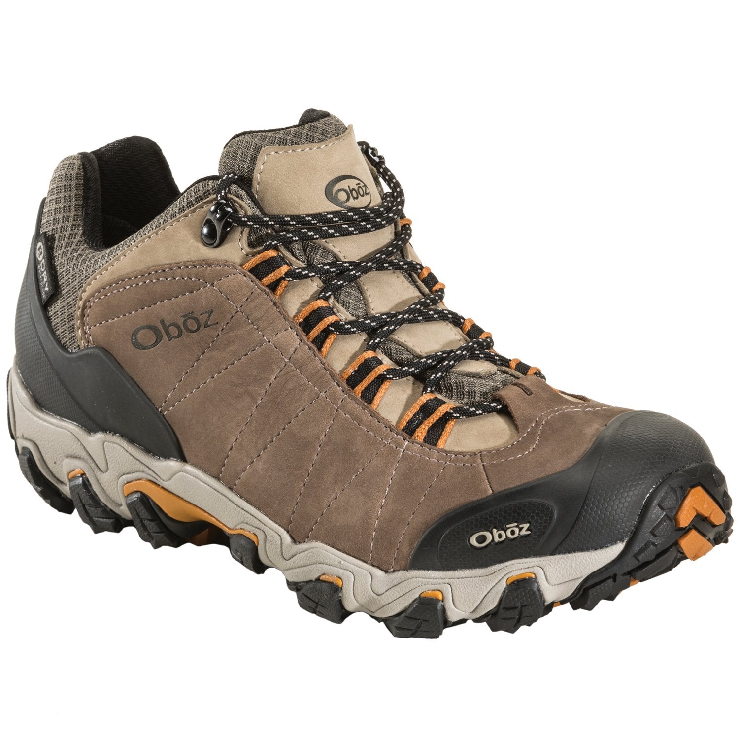 Oboz Bridger Low Men's Waterproof Hiking Shoe - Bridger Low BDry Walnut 1