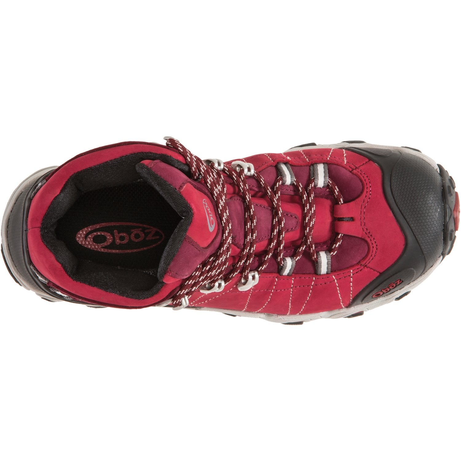Oboz Bridger Mid Women's Waterproof Hiking Boot - Bridger Mid BDry Rio Red 4