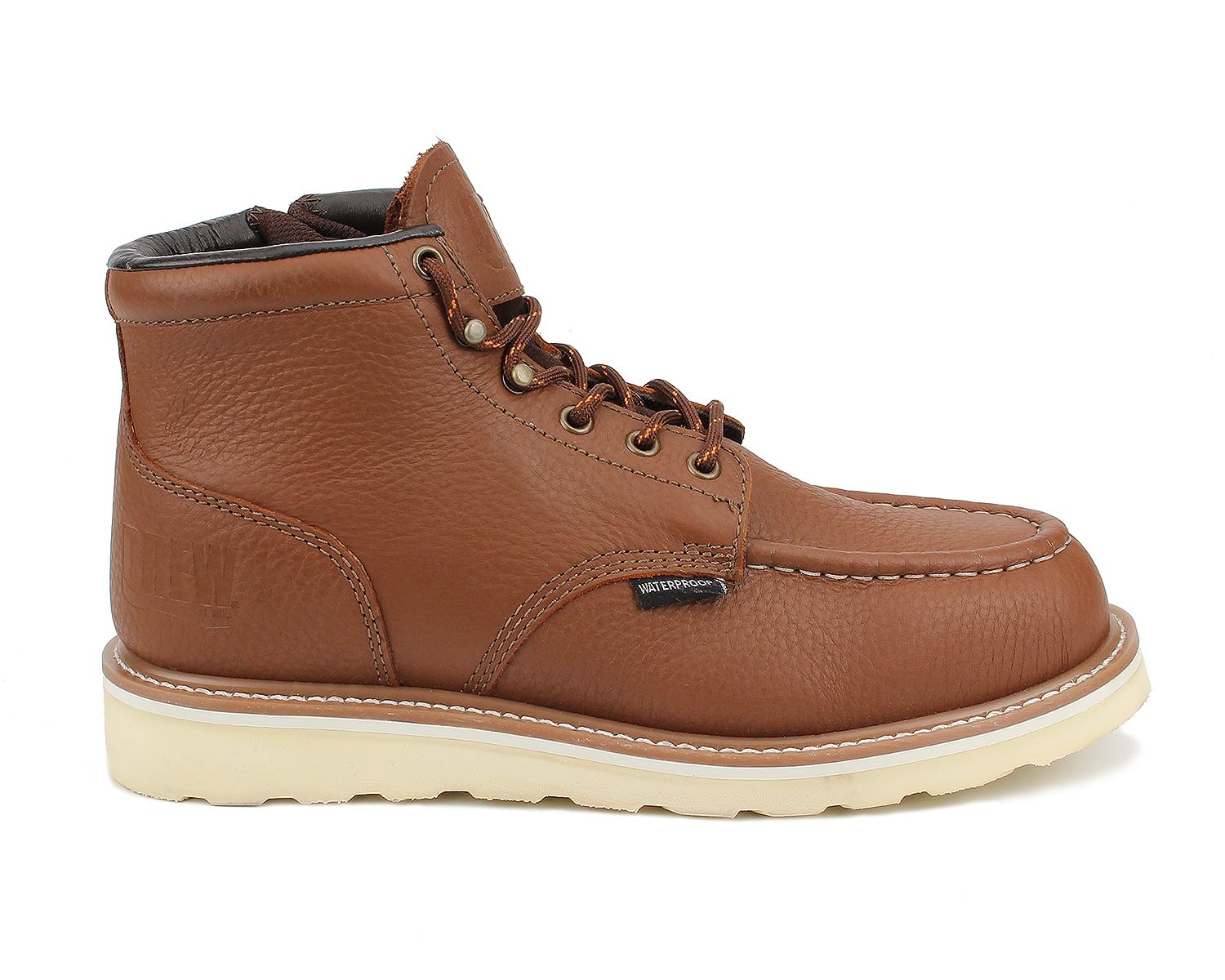 Drew Buffalo - Rust Leather - Outside View