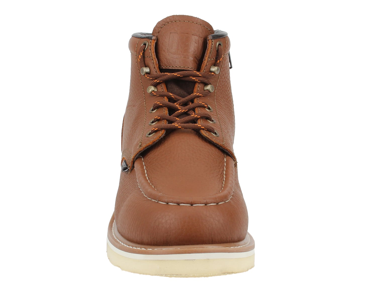 Drew Buffalo - Rust Leather - Front View