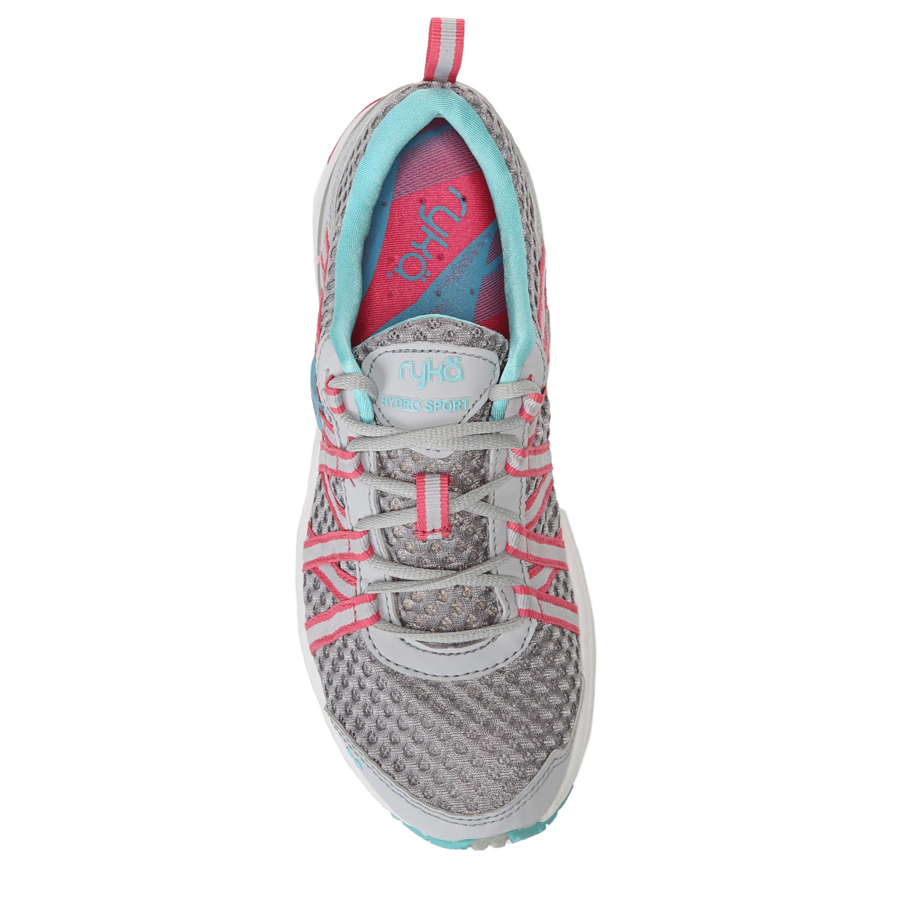 Ryka Hydro Sport Women's Athletic Training Sneaker - Silver Cloud / Cool Mist Grey - Top