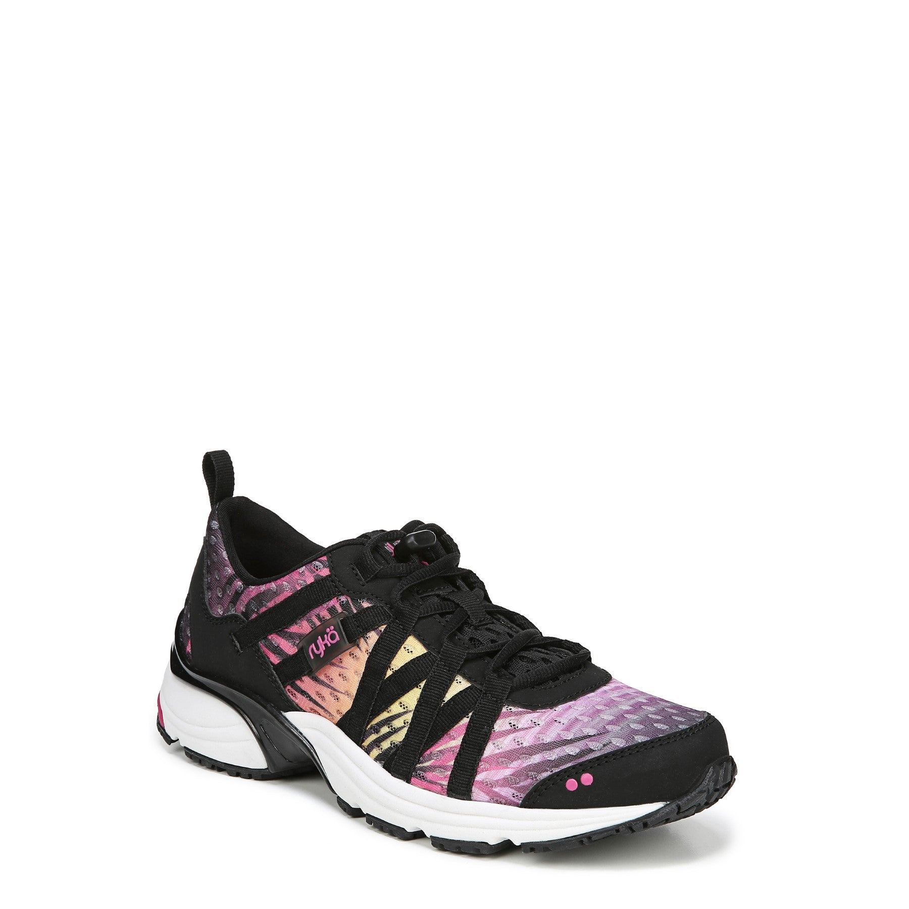 Ryka Hydro Sport Women's Athletic Training Sneaker - Black - Angle main