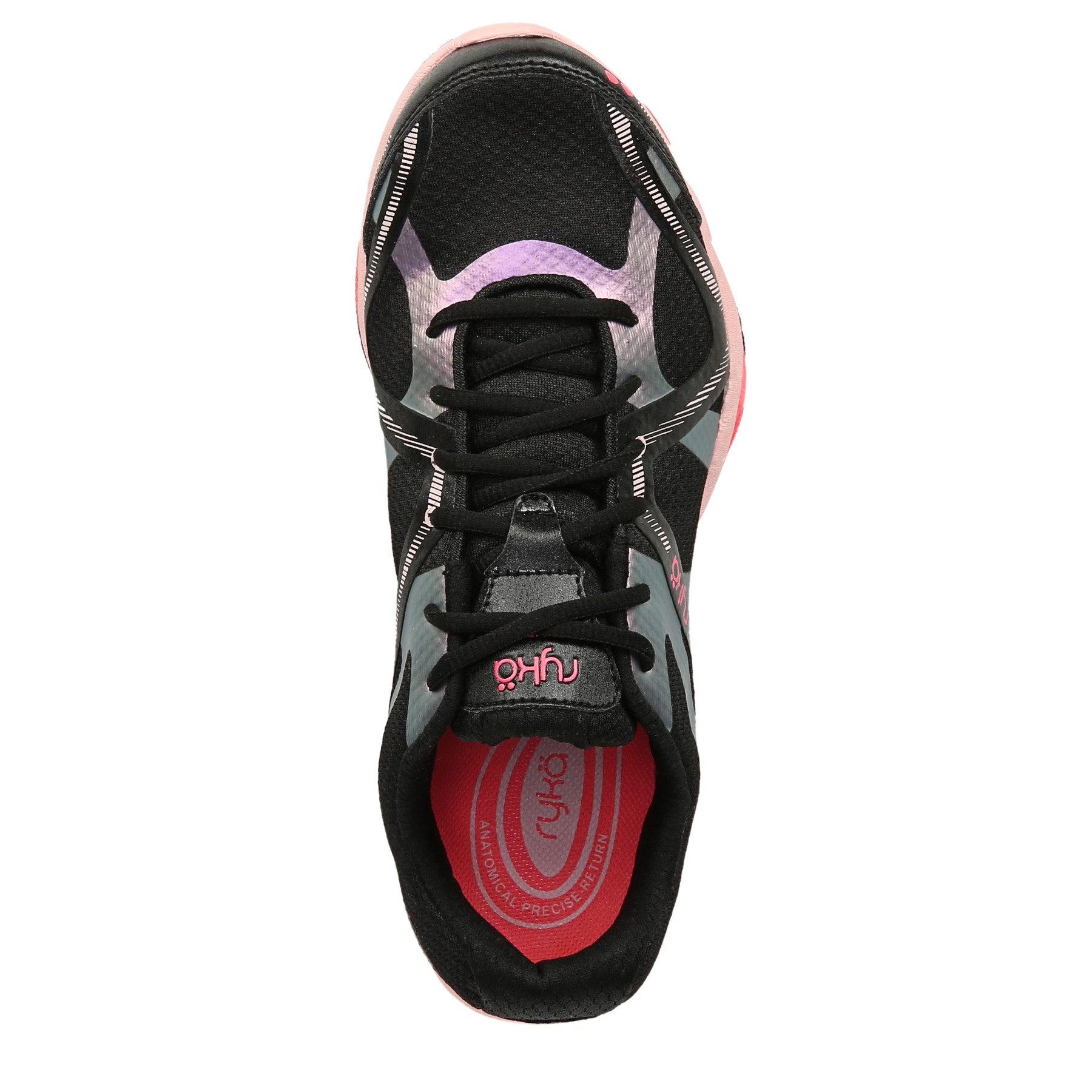 Ryka Influence Women's Athletic Training Sneaker - Black Multi - Top