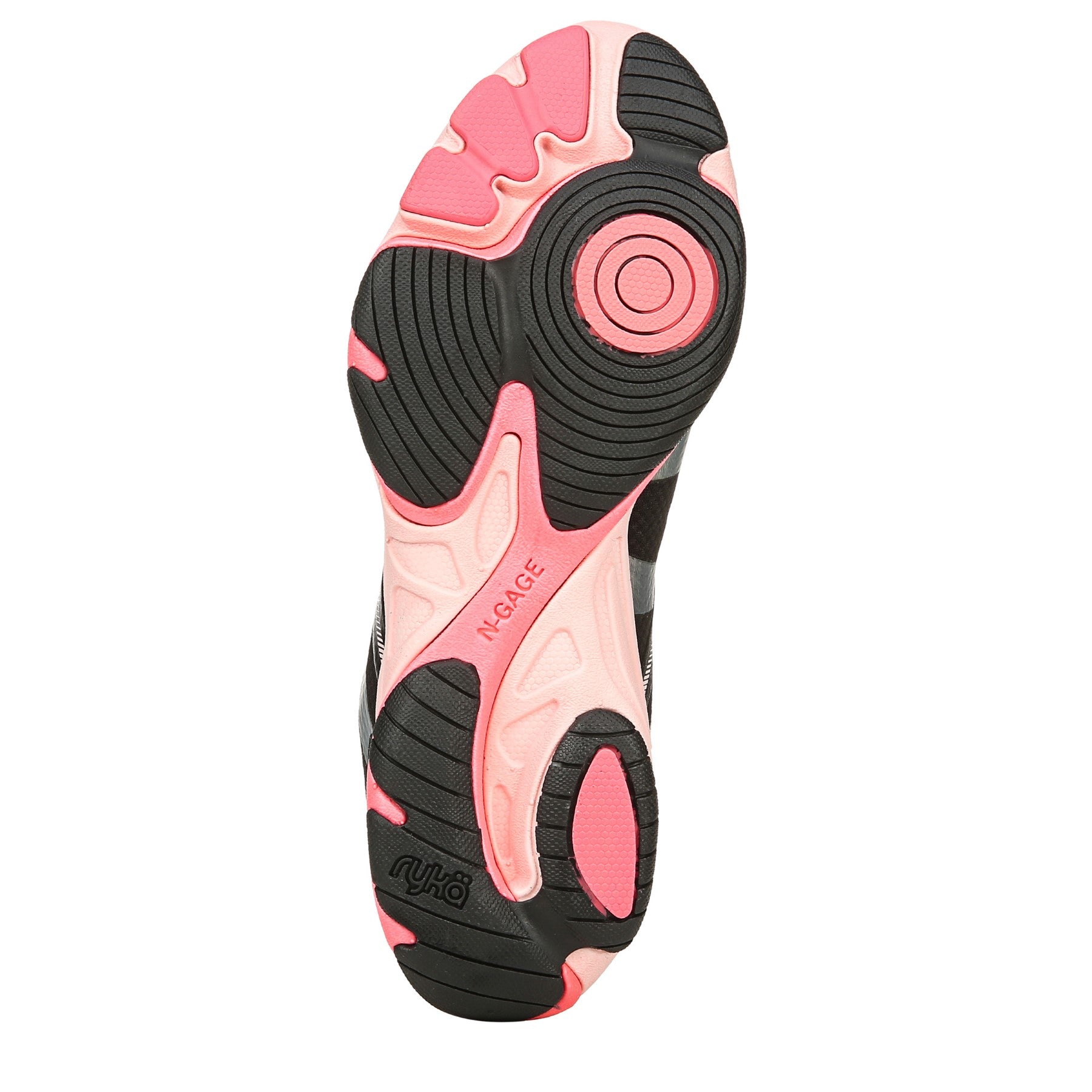 Ryka Influence Women's Athletic Training Sneaker - Black Multi - Bottom