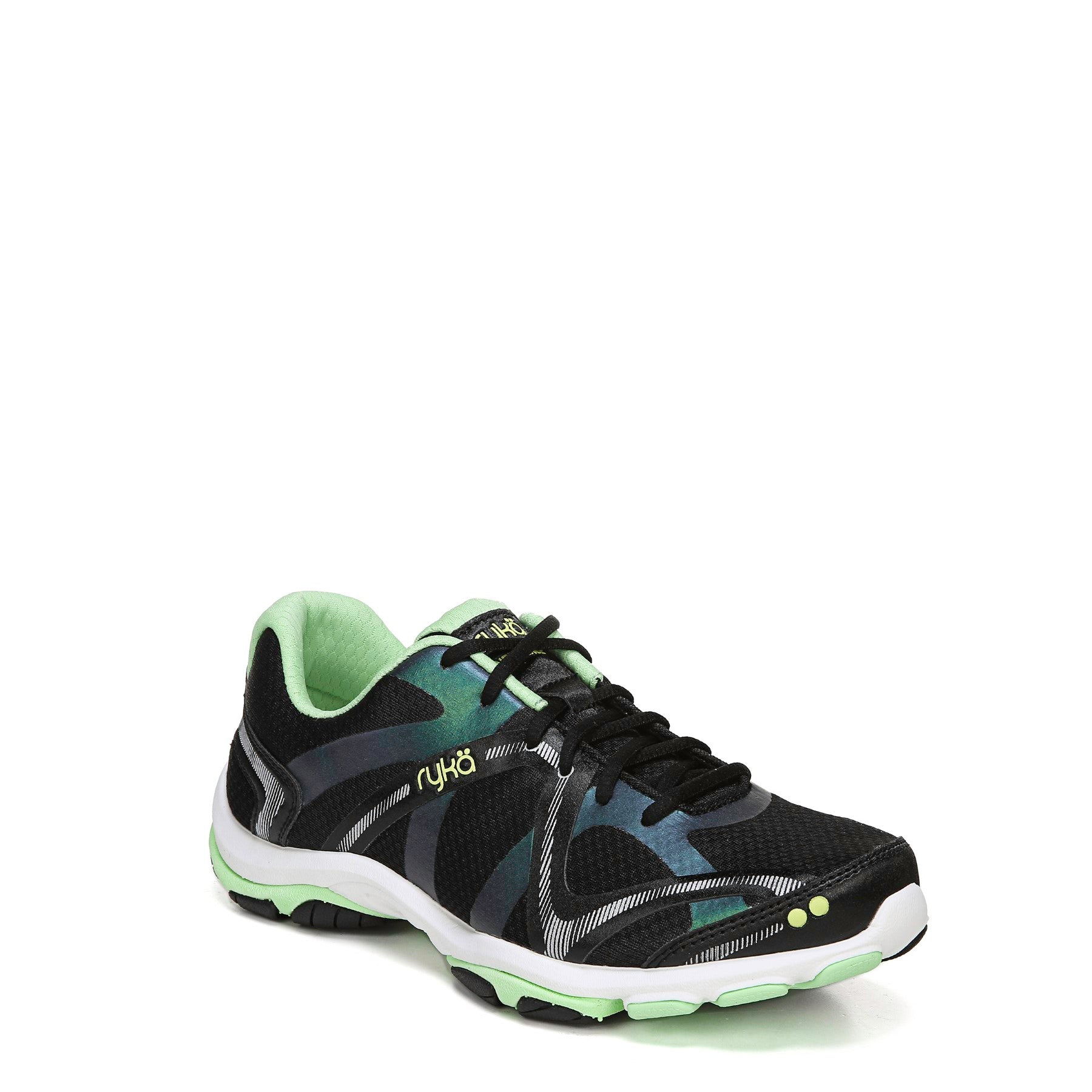 Ryka Influence Women's Athletic Training Sneaker - Black - Angle main