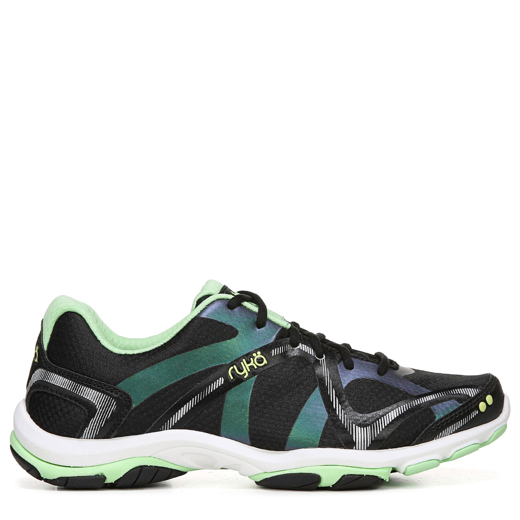 Ryka Influence Women's Athletic Training Sneaker - Black - Right side