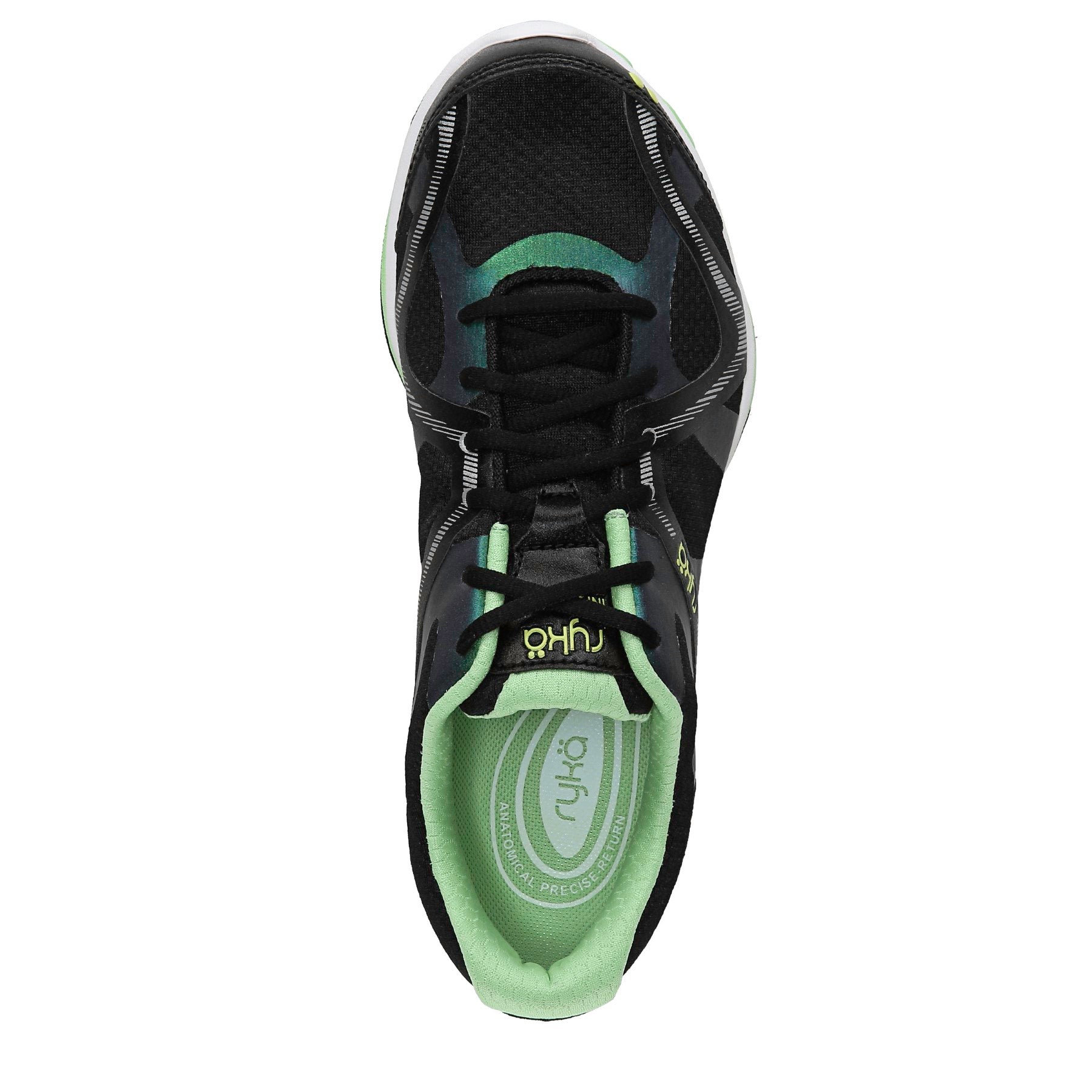 Ryka Influence Women's Athletic Training Sneaker - Black - Top