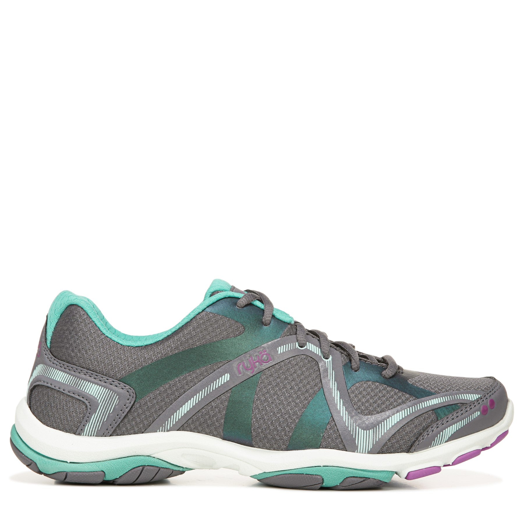 Ryka Influence Women's Athletic Training Sneaker - Tornado Grey - Right side