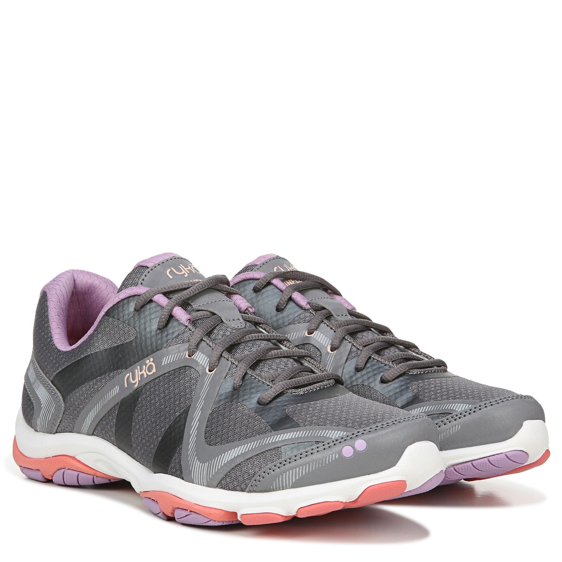 Ryka Influence Women's Athletic Training Sneaker - Sleet - Pair