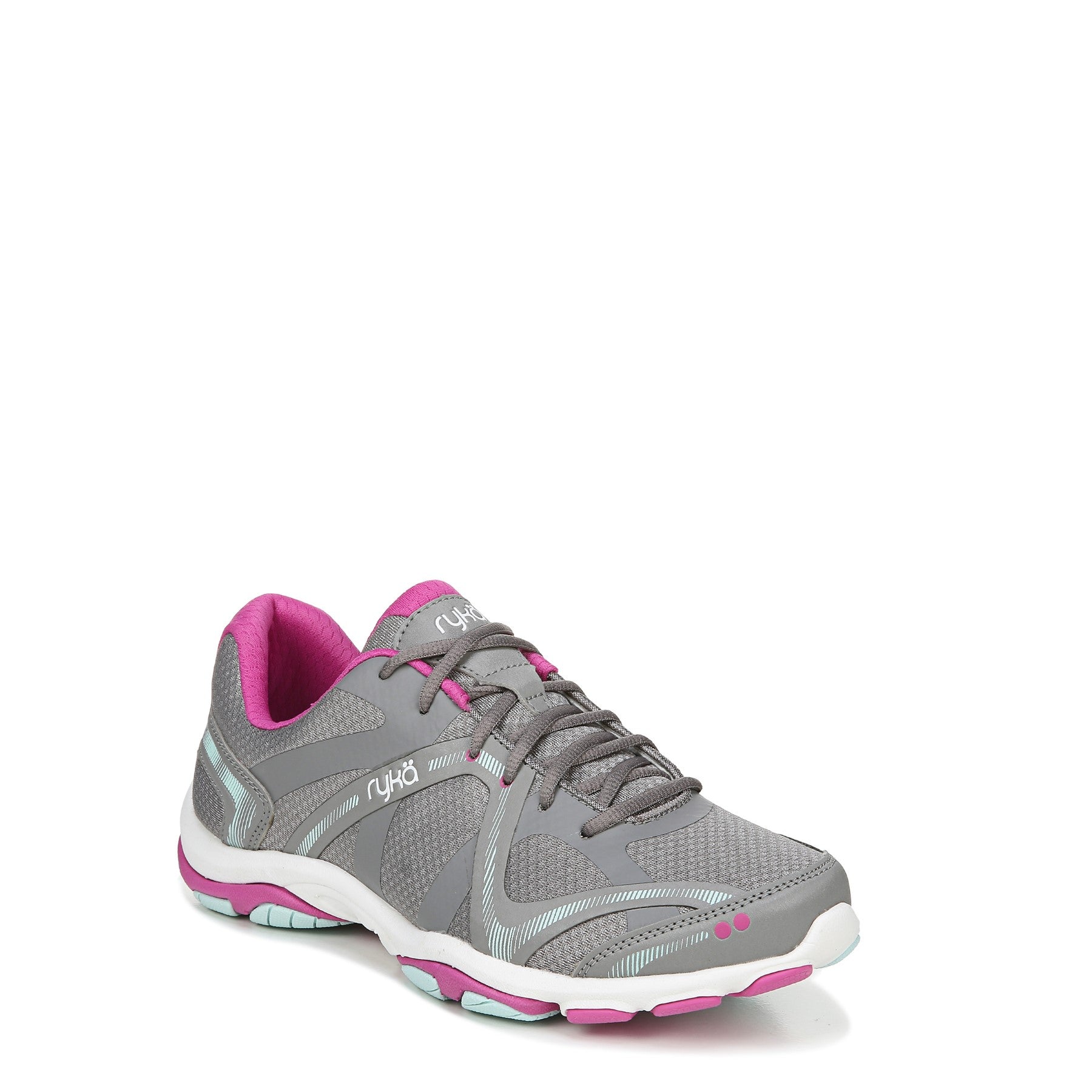 Ryka Influence Women's Athletic Training Sneaker - Frost Grey - Angle main