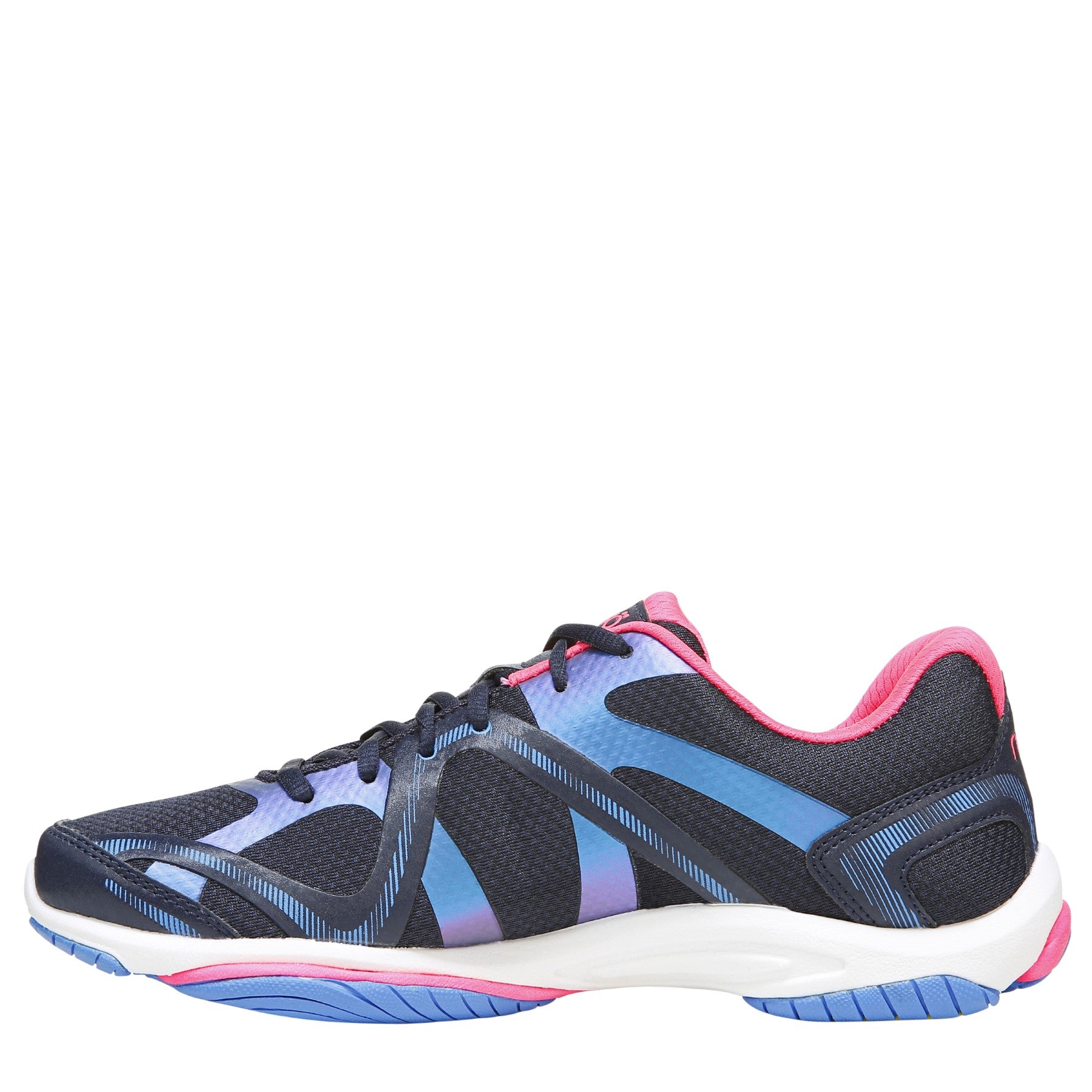 Ryka Influence Women's Athletic Training Sneaker - Navy Blue - Left Side