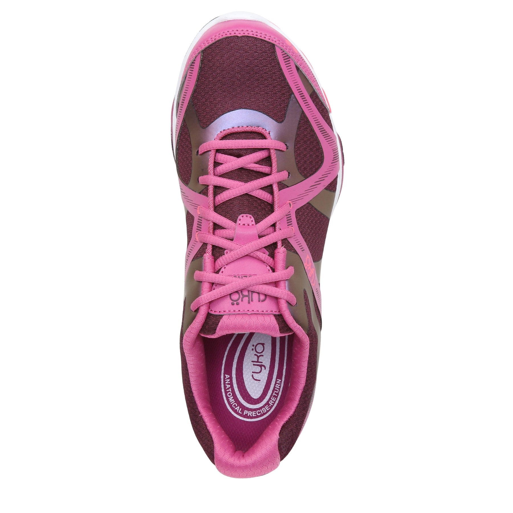 Ryka Influence Women's Athletic Training Sneaker - Pink Rose - Top