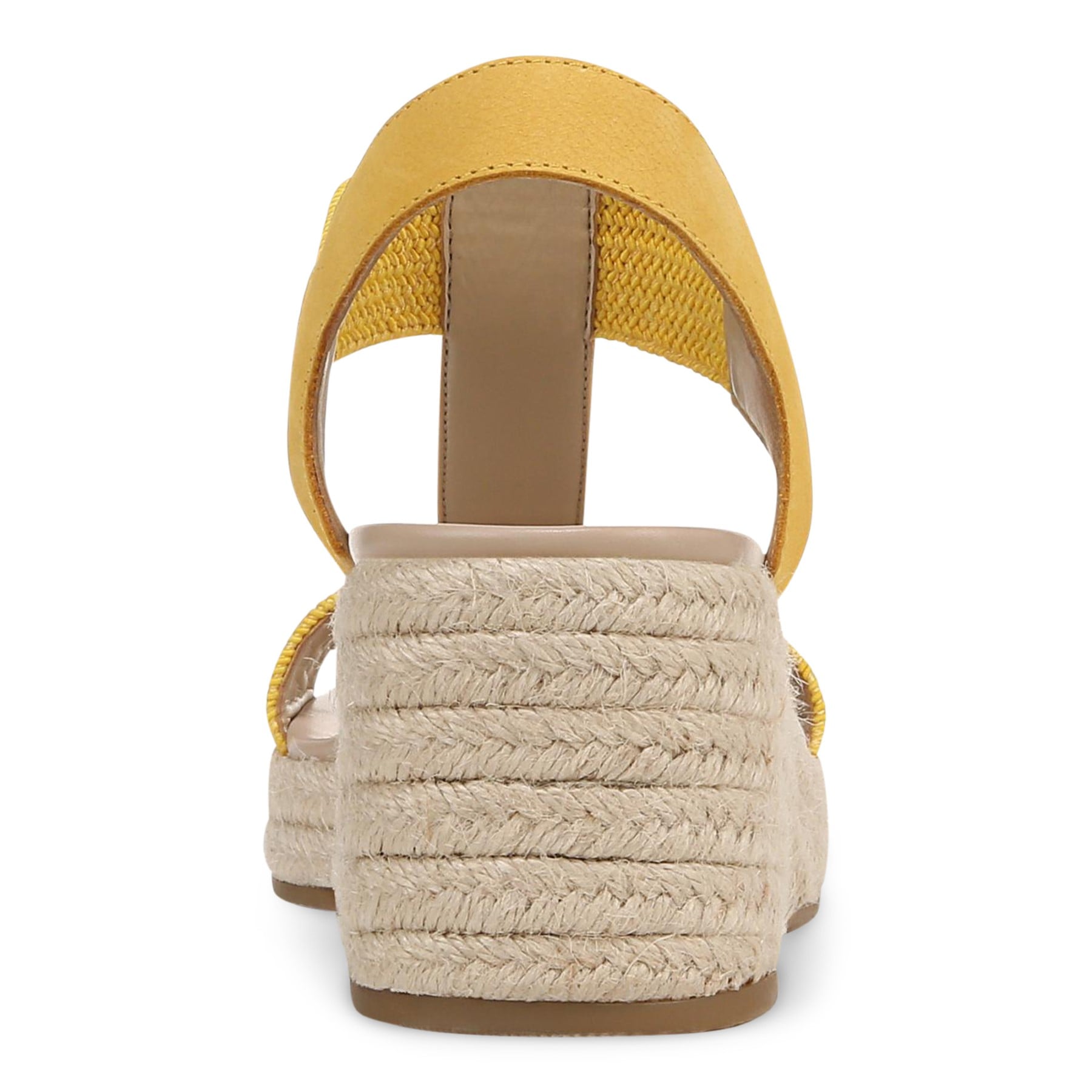 Vionic Calera Women's Espadrille Comfort Wedge Sandal - Butter Yellow - Unknown View