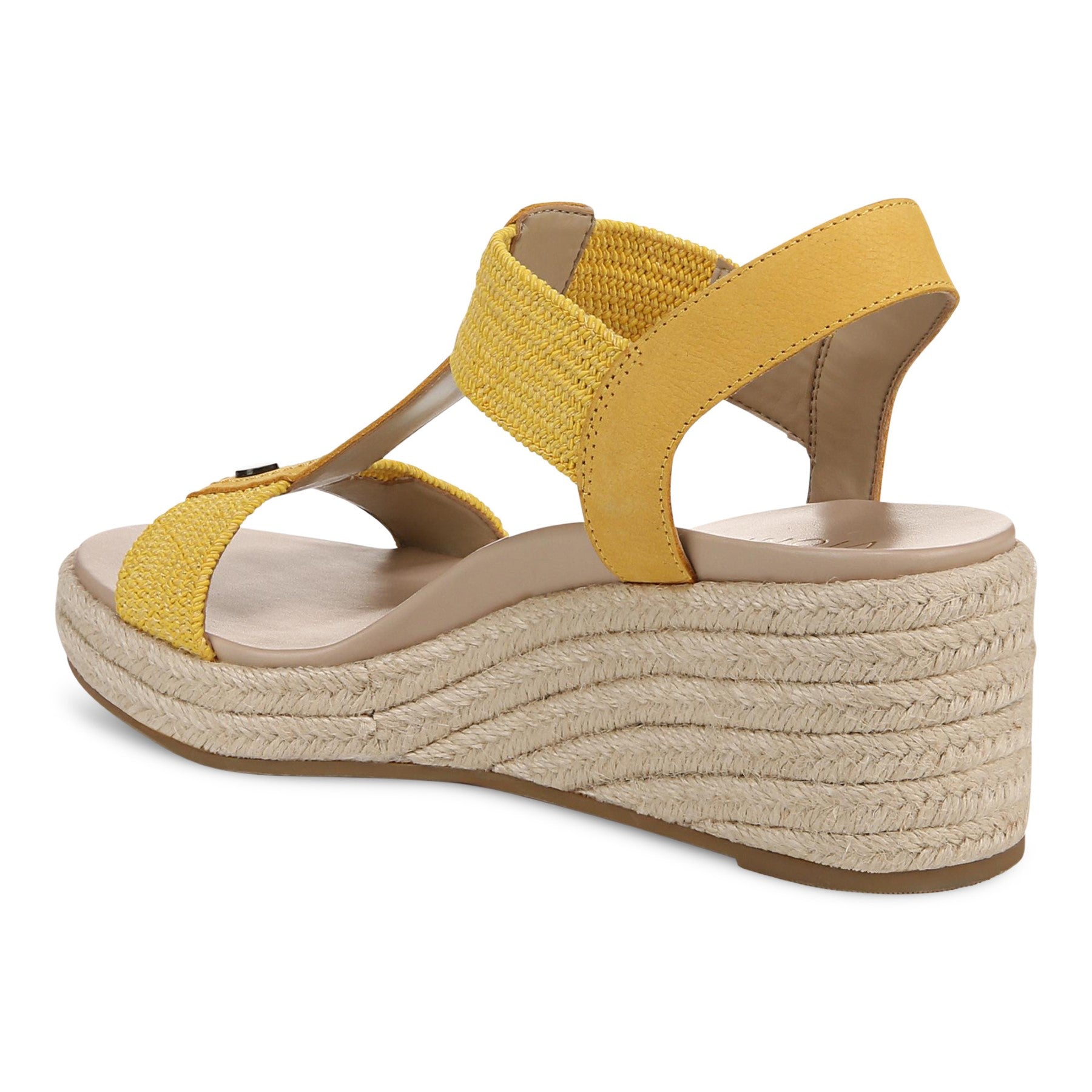 Vionic Calera Women's Espadrille Comfort Wedge Sandal - Butter Yellow - Unknown View