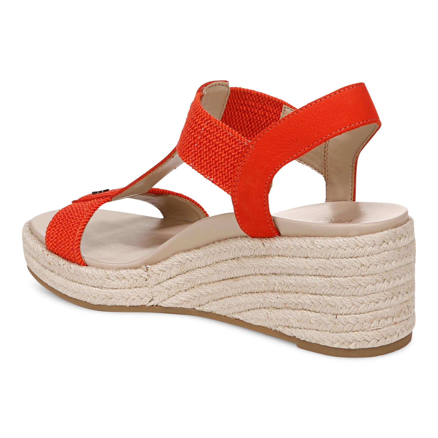 Vionic Calera Women's Espadrille Comfort Wedge Sandal - Cherry Tomato - Unknown View