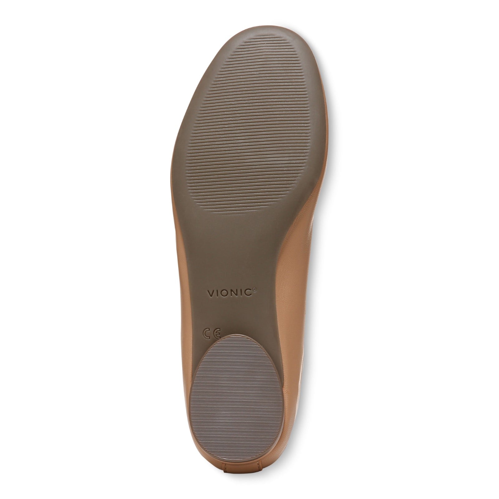 Vionic Callisto Women's Ballet Flats - Macaroon - Bottom