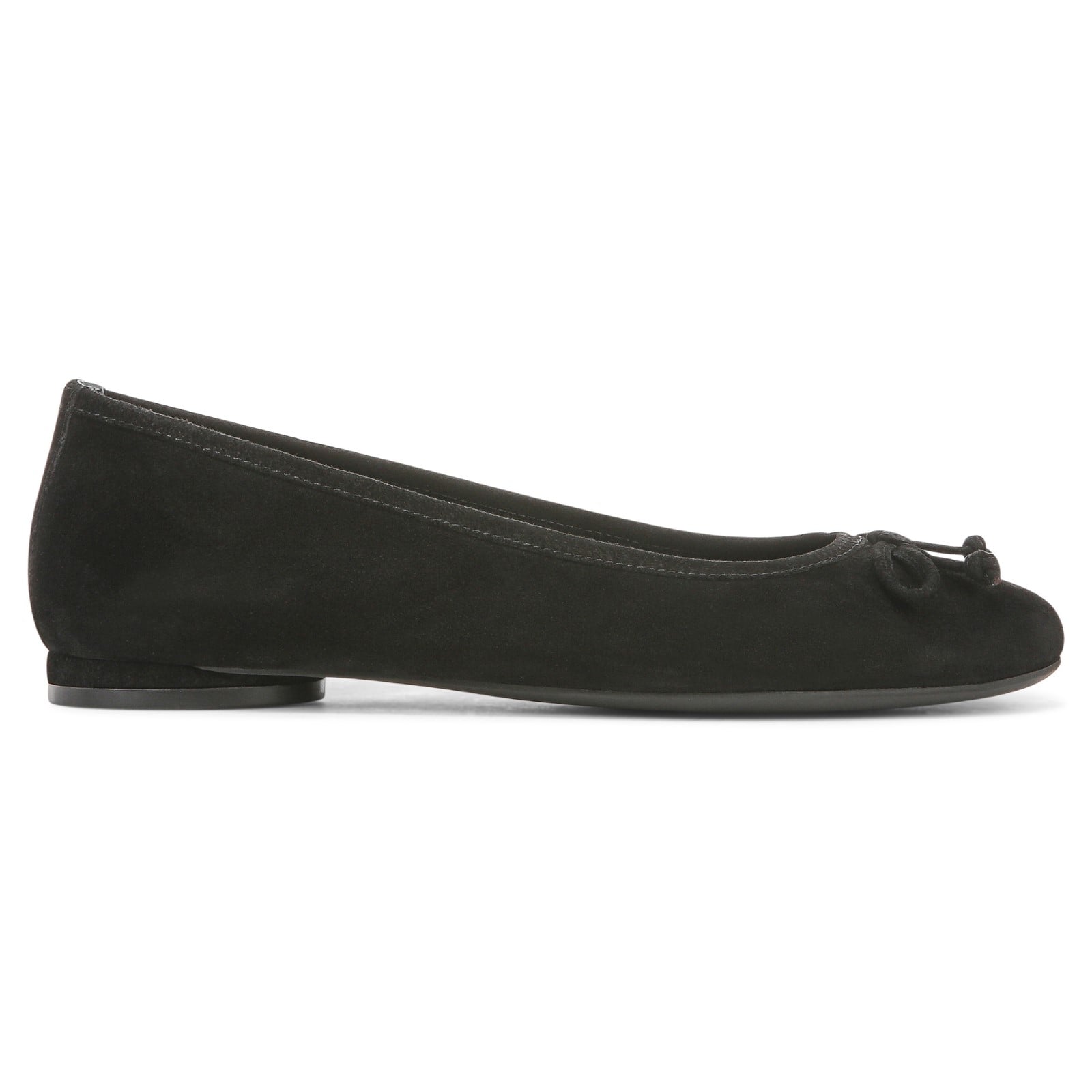 Vionic Callisto Women's Ballet Flats - Black/Suede Right side