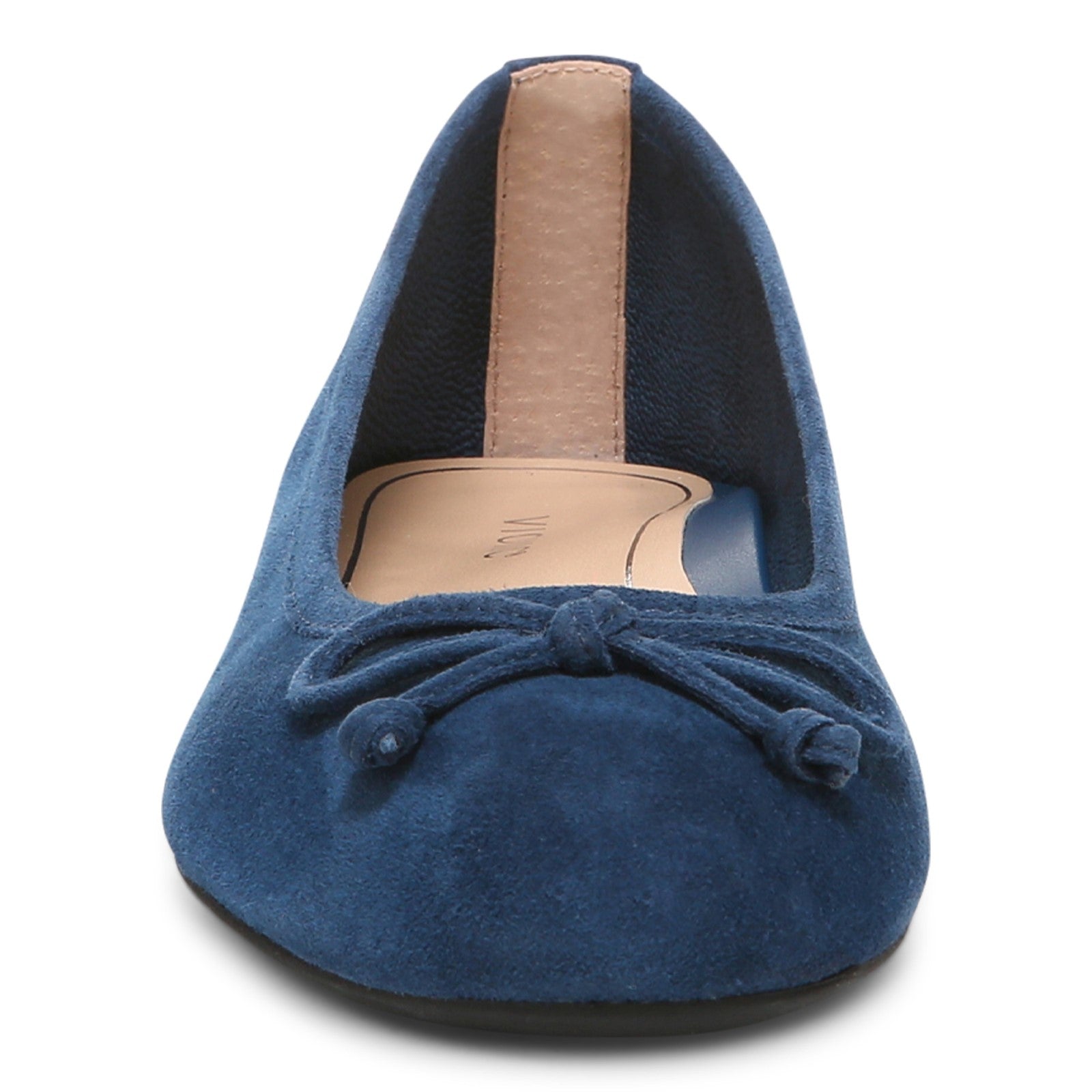 Vionic Callisto Women's Ballet Flats - Dark Blue - Front