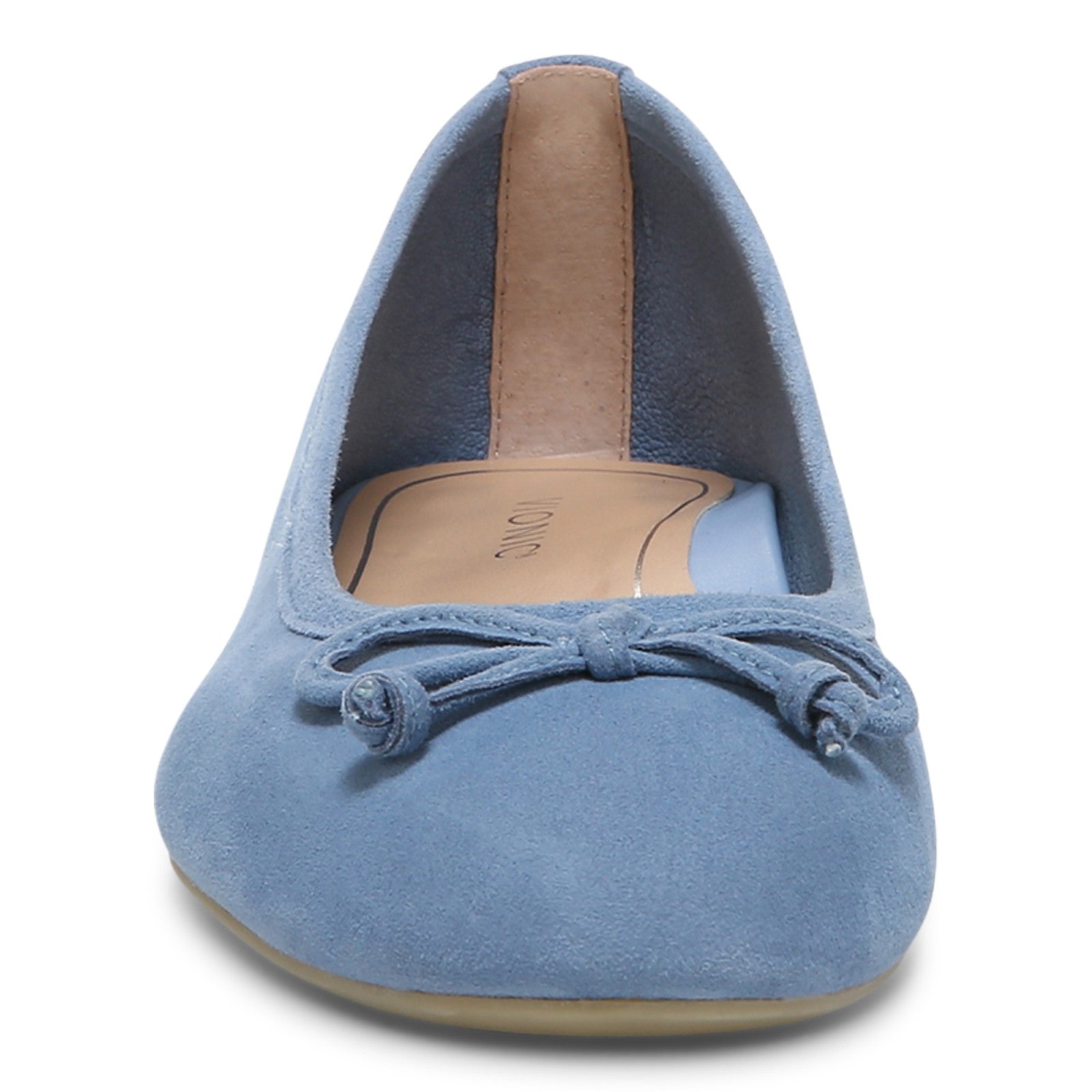 Vionic Callisto Women's Ballet Flats - Blue Shadow - Front