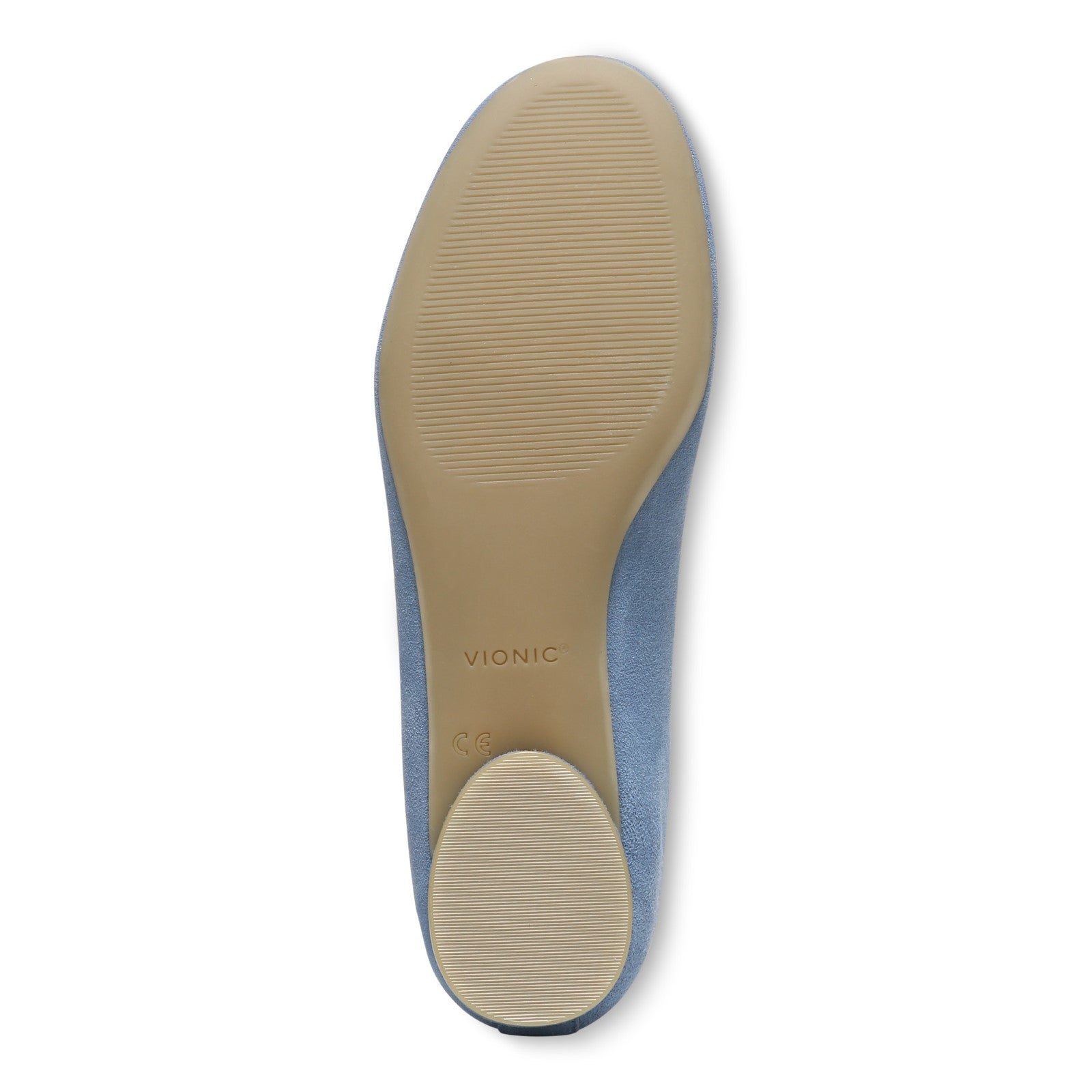 Vionic Callisto Women's Ballet Flats - Blue Shadow - Bottom