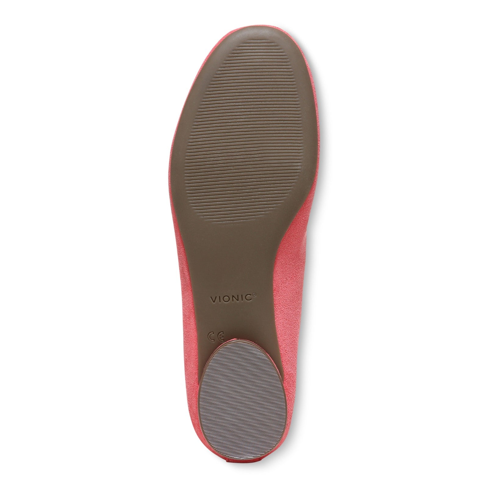 Vionic Callisto Women's Ballet Flats - Shell Pink - Bottom