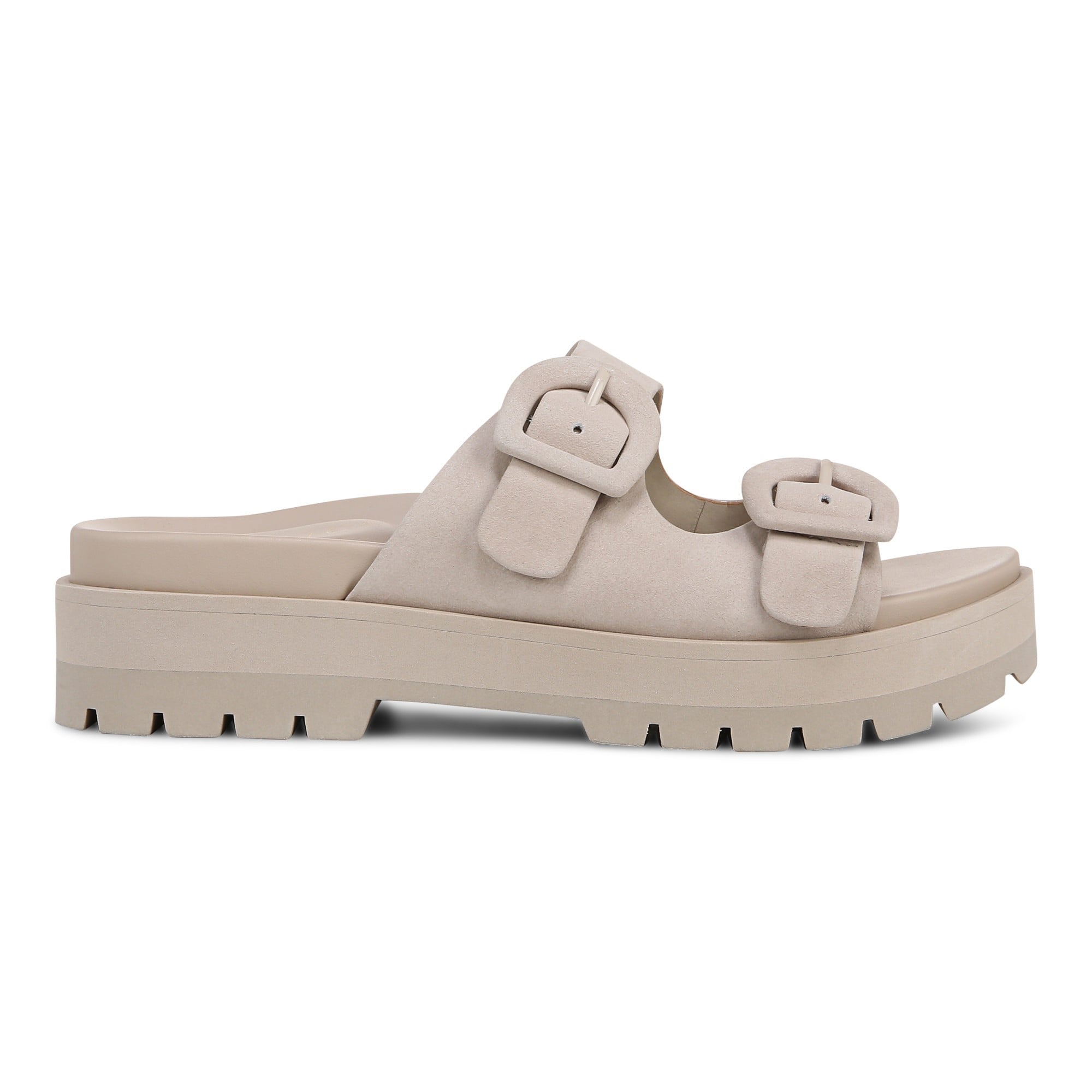 Vionic Capitola Women's Orthotic Comfort Sandal - Oatmeal Beige - Right side