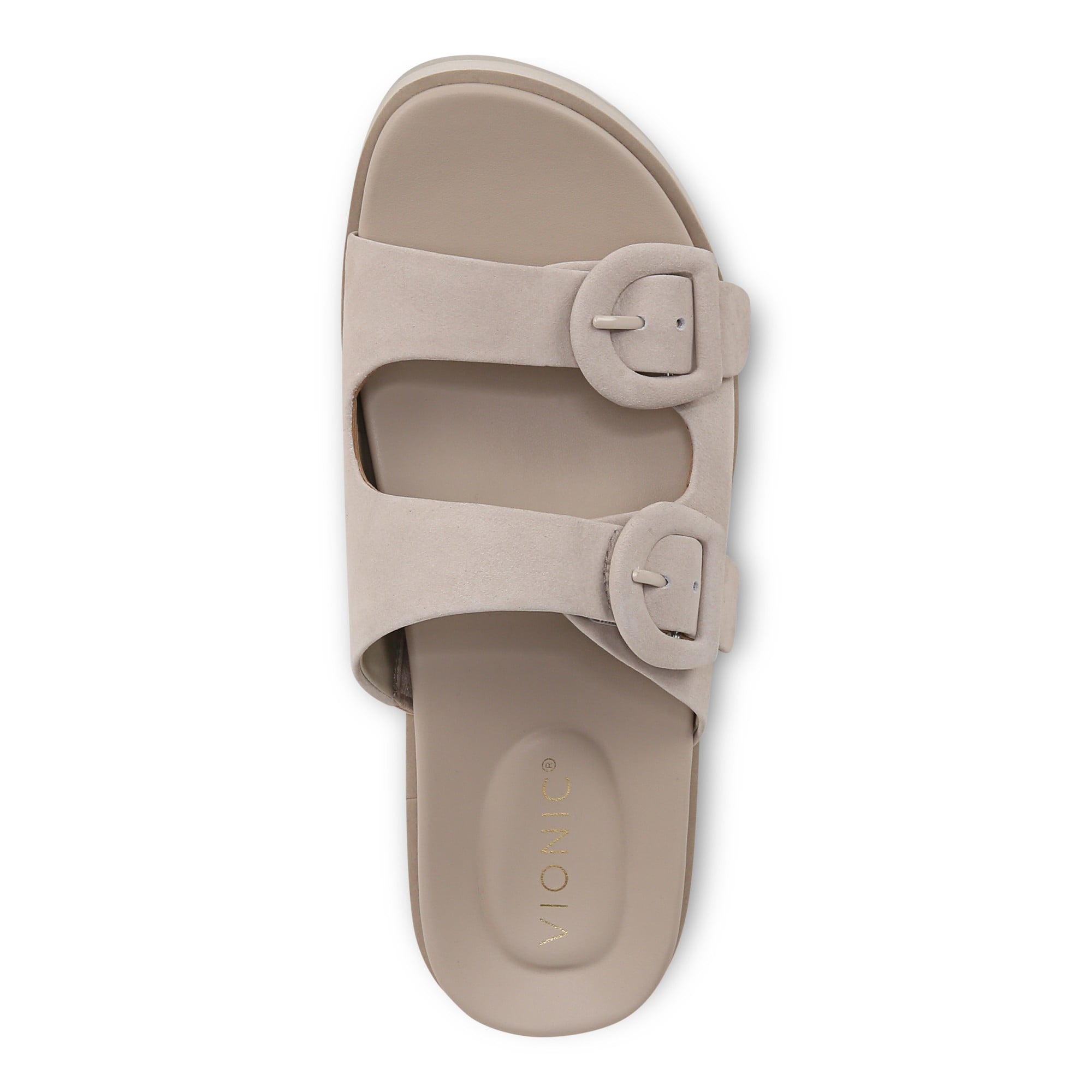Vionic Capitola Women's Orthotic Comfort Sandal - Oatmeal Beige - Top