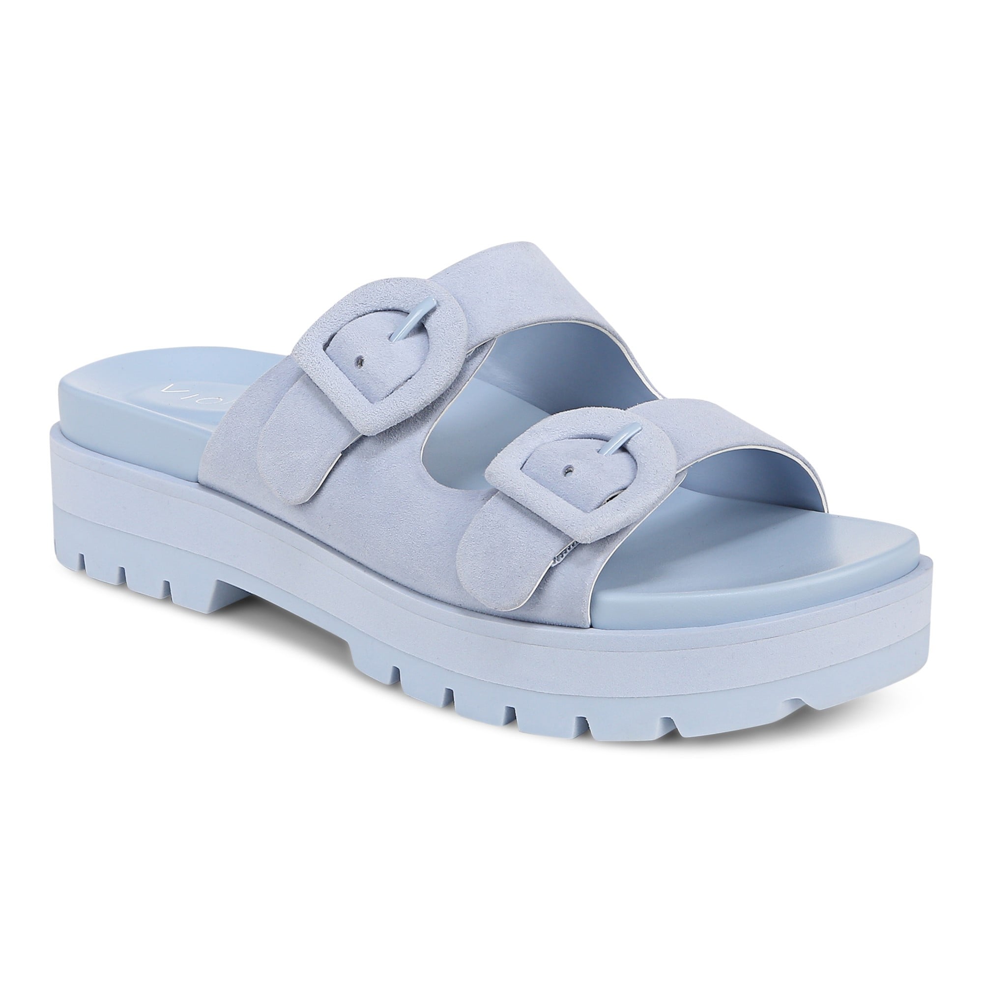 Vionic Capitola Women's Orthotic Comfort Sandal in Skyway Blue