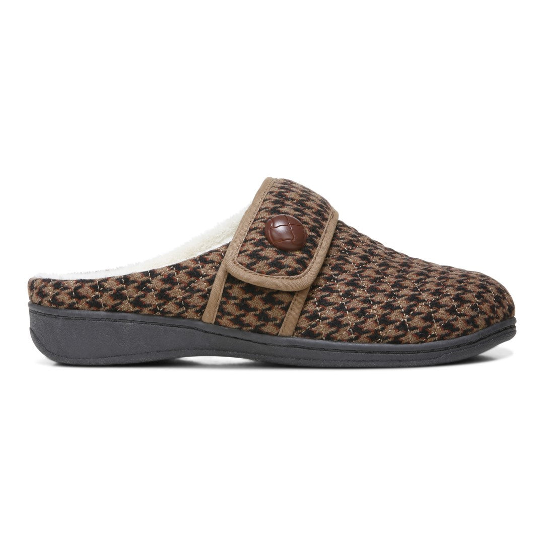 Vionic Carlin Women's Supportive Slippers - Toffee Hdth - Right side