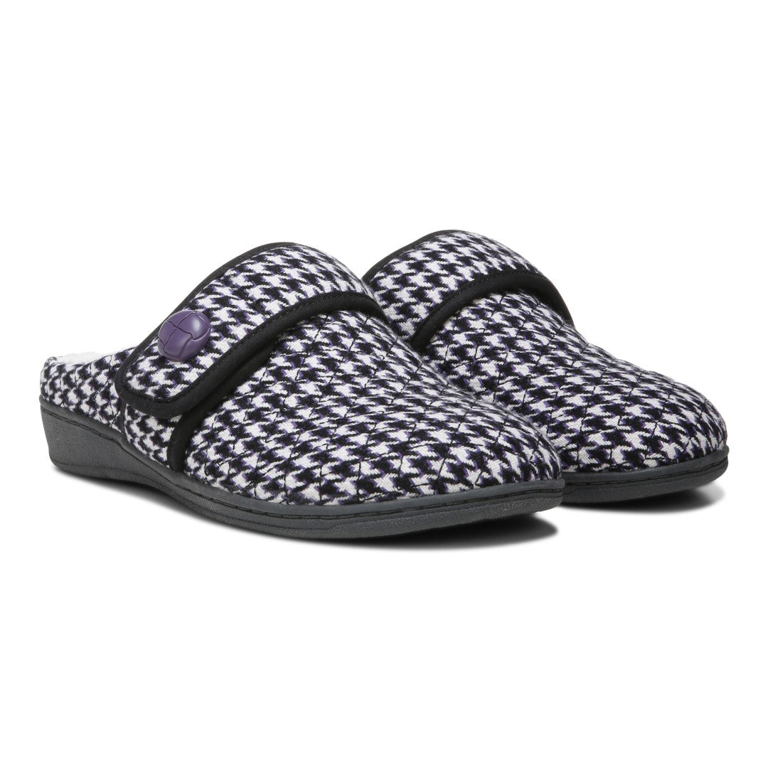 Vionic Carlin Women's Supportive Slippers - Cream Multi Hdth - Pair