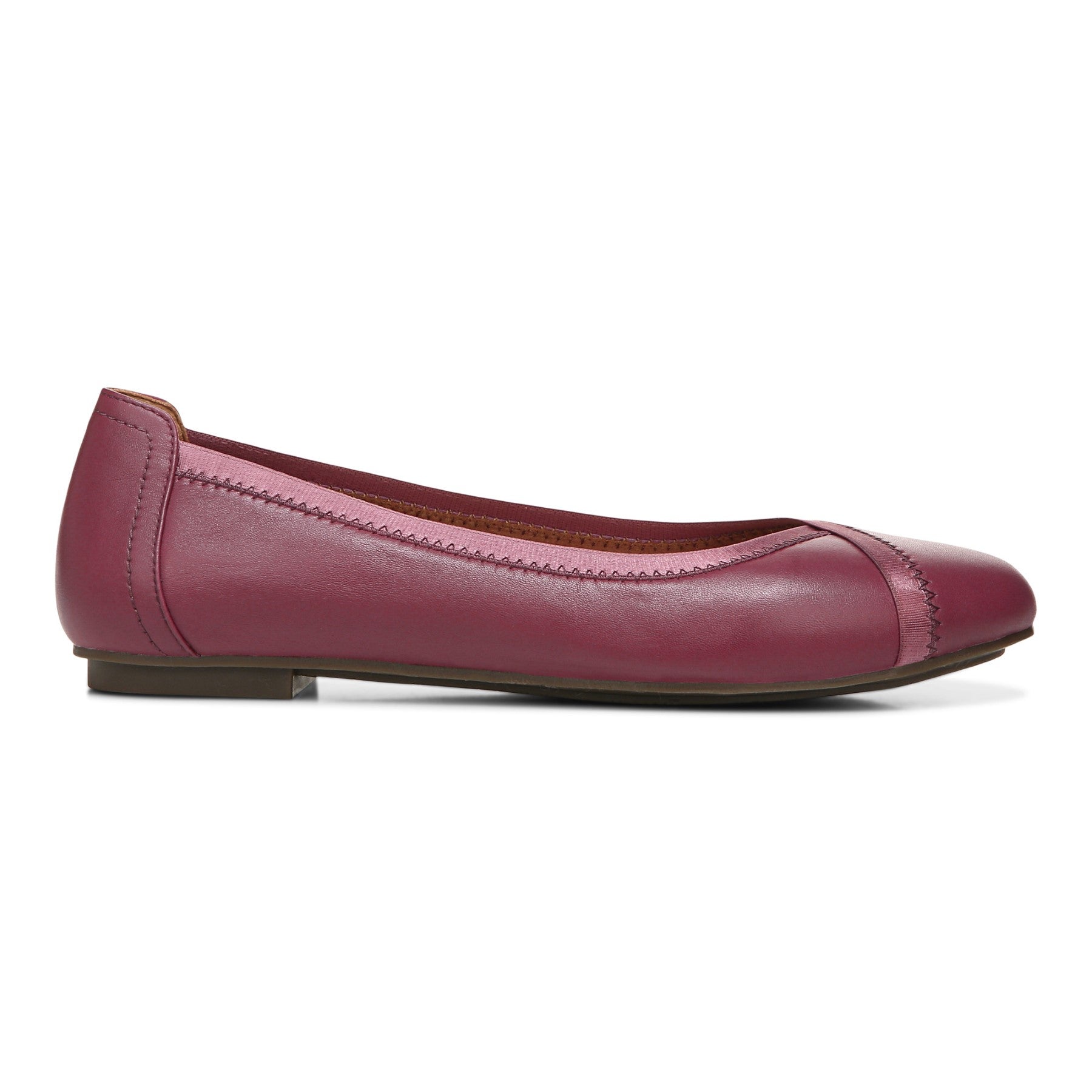 Vionic Spark Caroll - Women's Ballet Flat - Shiraz - Right side