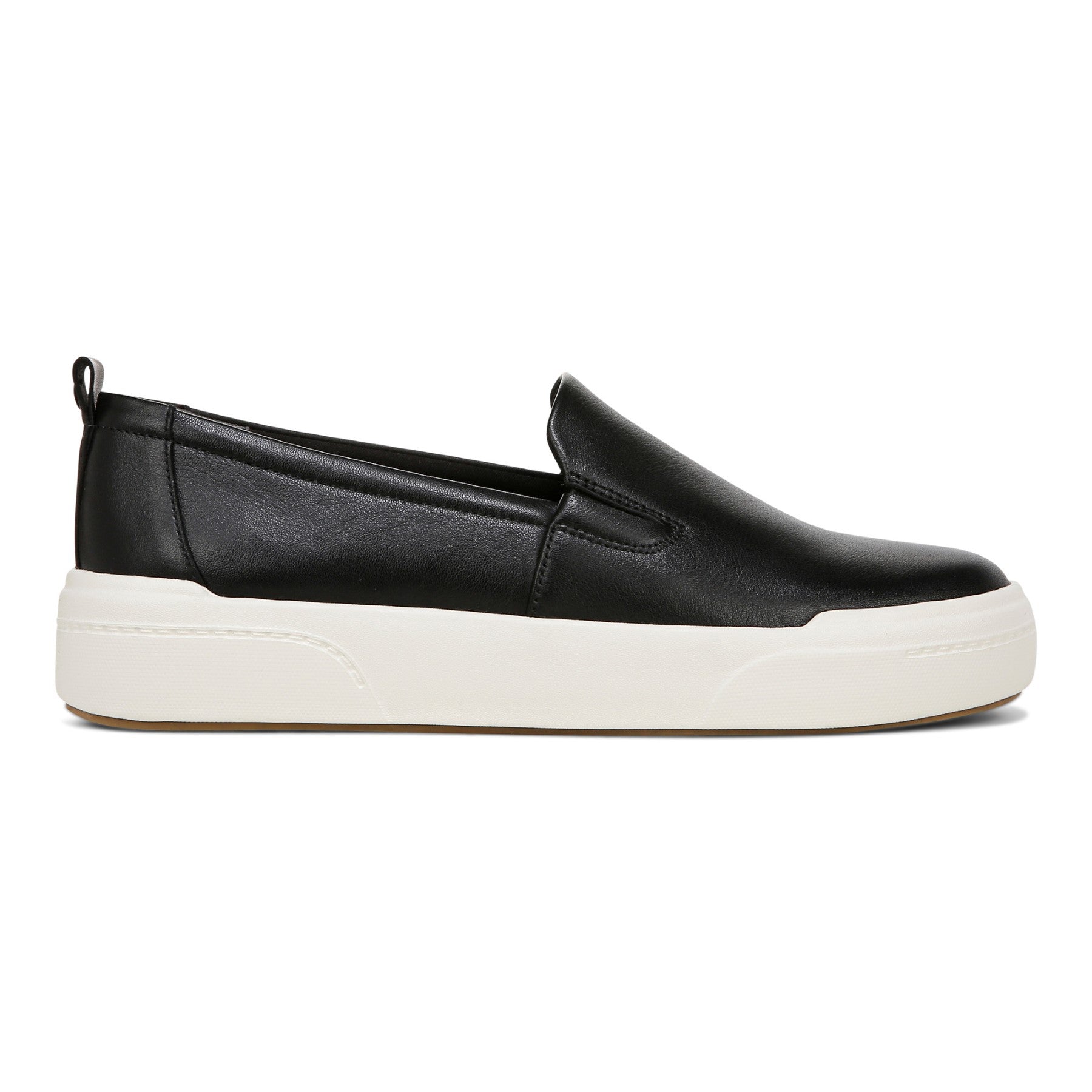 Vionic Carson womens Slip On/Loafer/Moc Shoe - Black - Right side