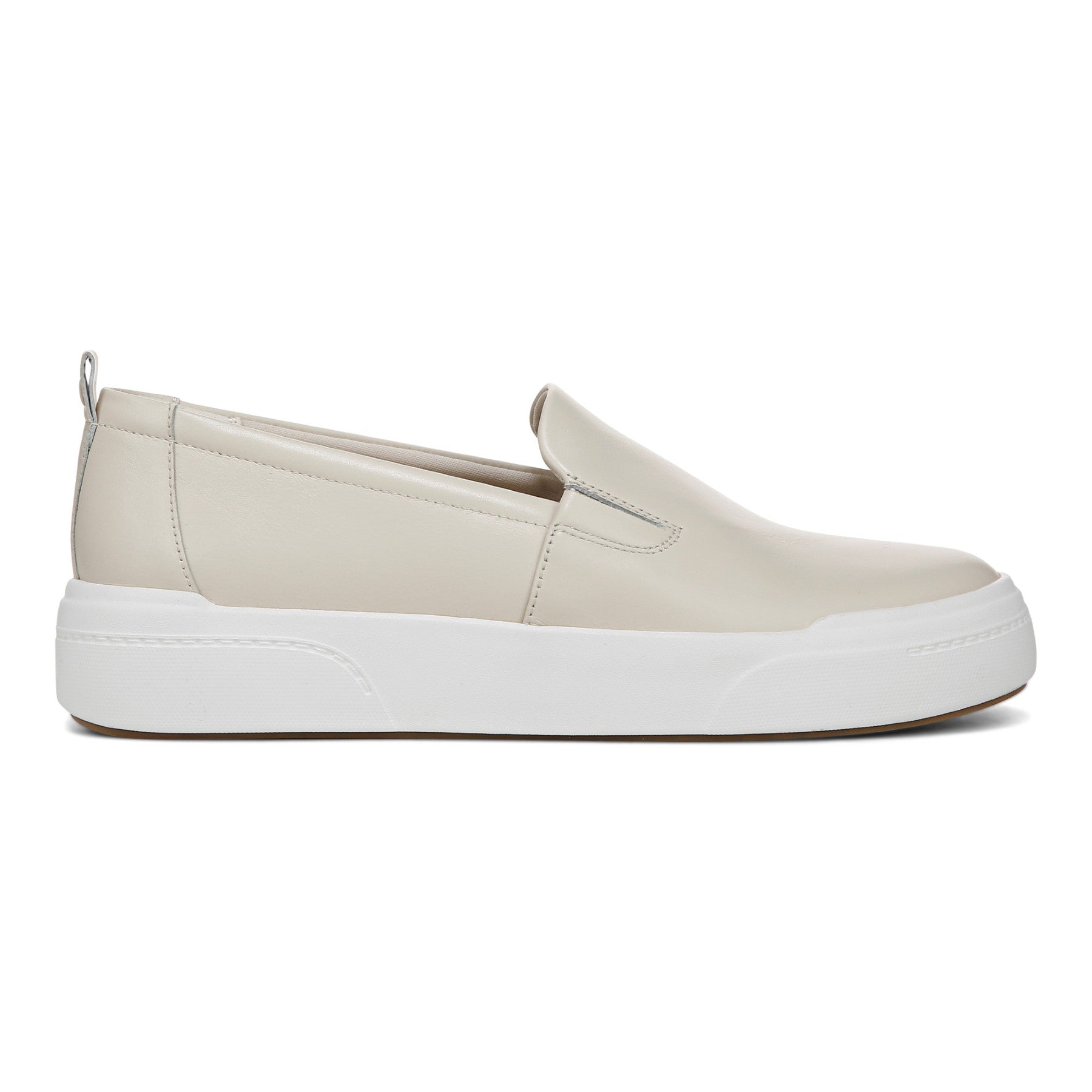 Vionic Carson womens Slip On/Loafer/Moc Shoe - Cream - Right side