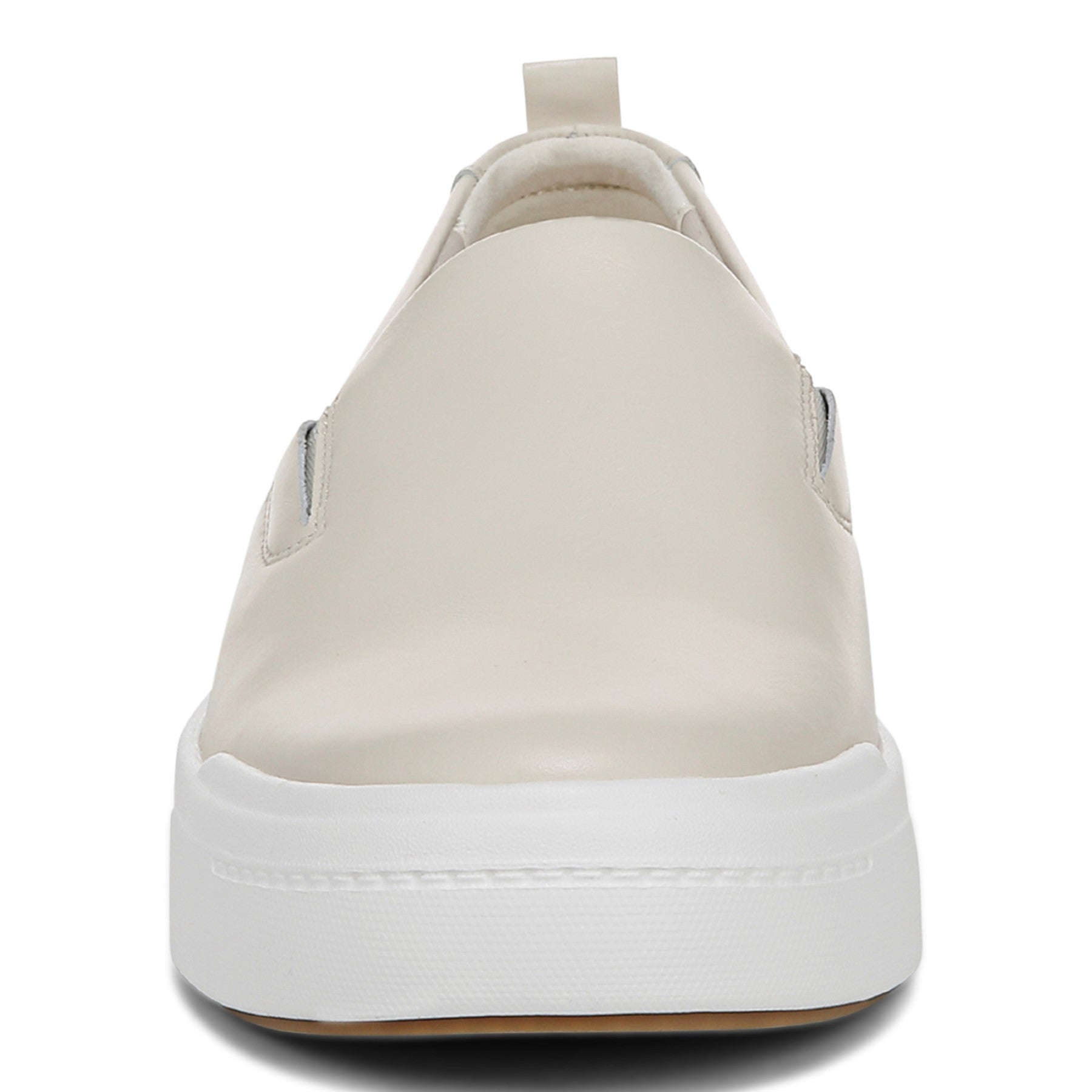 Vionic Carson womens Slip On/Loafer/Moc Shoe - Cream - Front