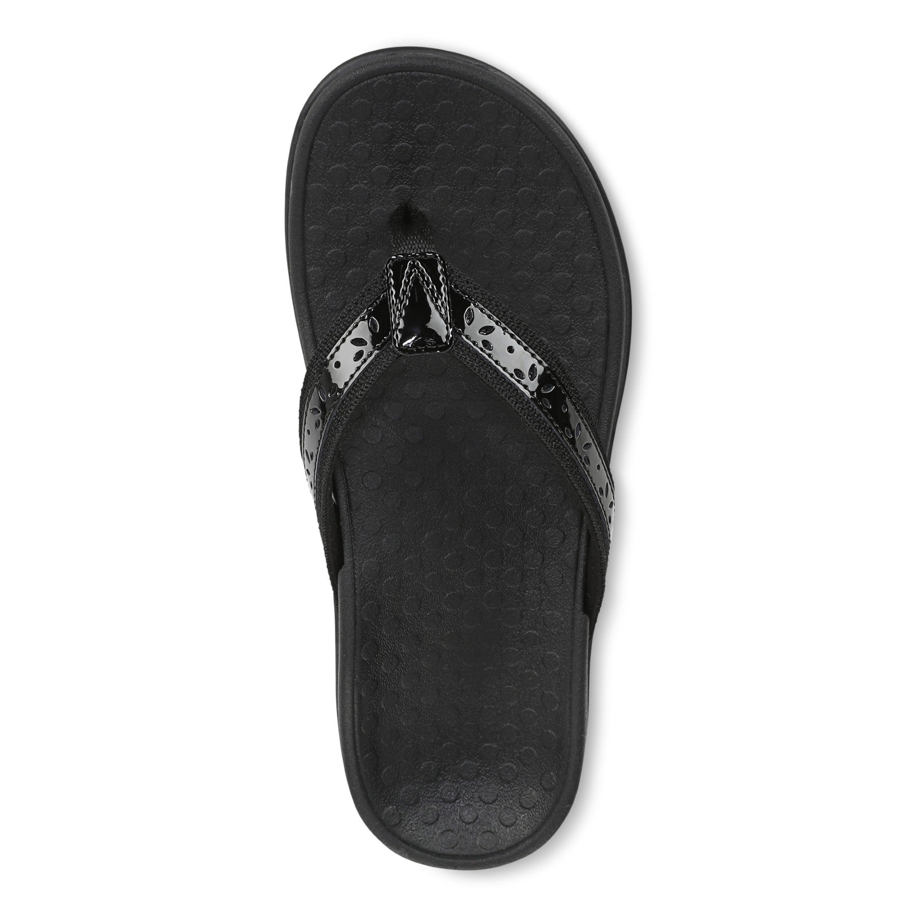 Vionic Casandra Women's Orthotic Sandal - Tide - Black/Black Top