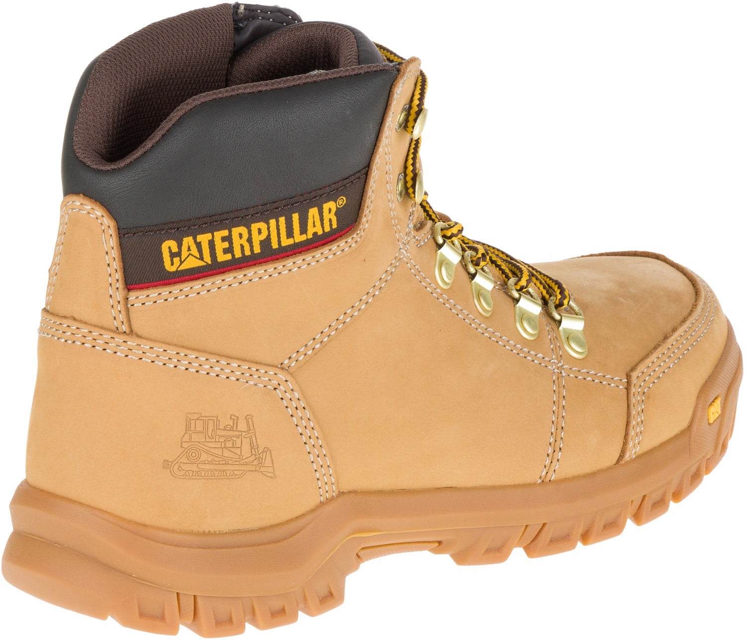 Caterpillar Outline Soft Toe - Honey Reset - CAT Boots - Free Ship