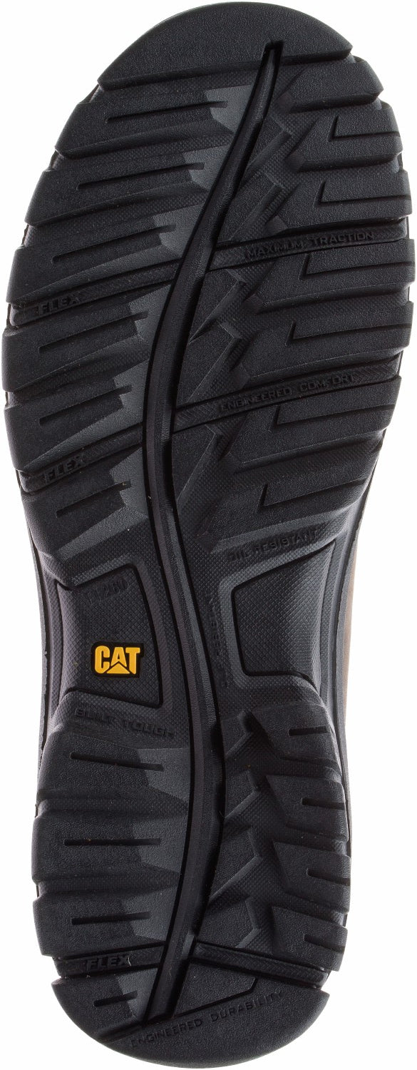 Caterpillar Outline Soft Toe - Seal Brown - Men's CAT Work Boots - OUT